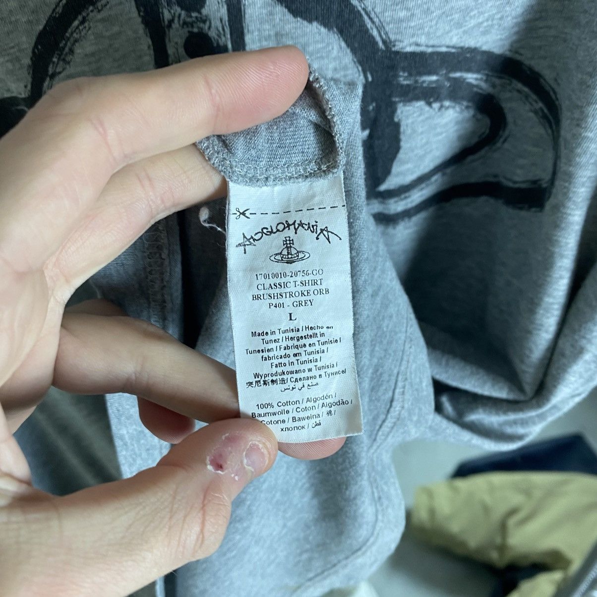 Vivienne Westwood VIVIENNE WESTWOOD T-SHIRT BIG LOGO GRAPHIC DESIGN Size US L / EU 52-54 / 3 - 6 Thumbnail