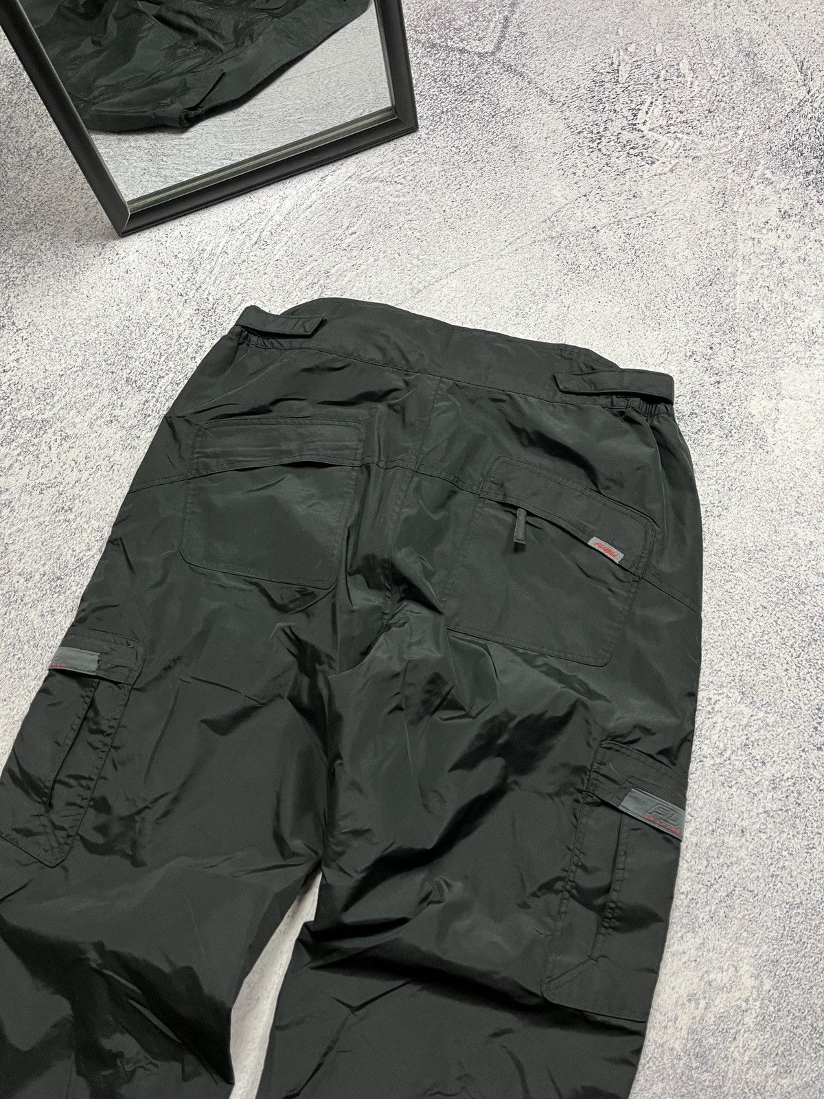 Fubu × Vintage Vintage Fubu Baggy Nylon Track Pants Y2K Joggers Rare Japan Size US 41 - 19 Thumbnail