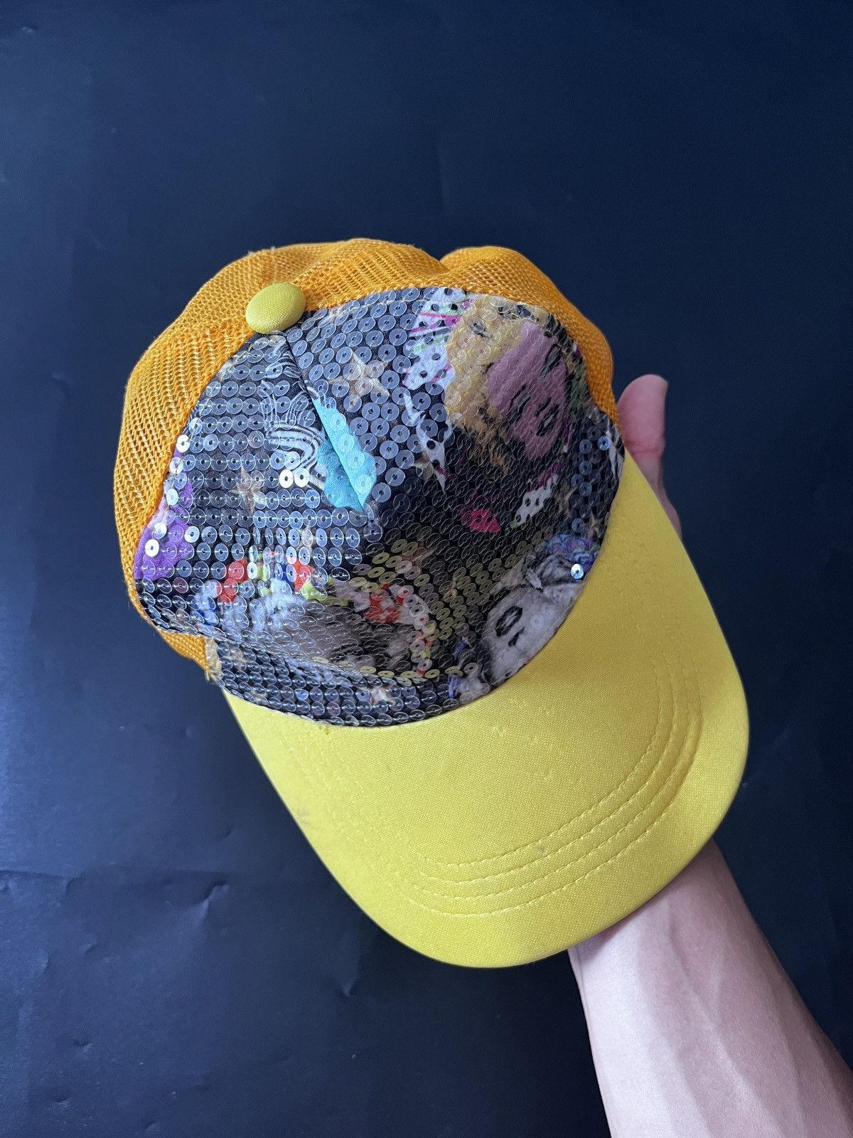 Japanese Brand Japanese X Madonna Trucker hat Rare item Size ONE SIZE - 3 Thumbnail