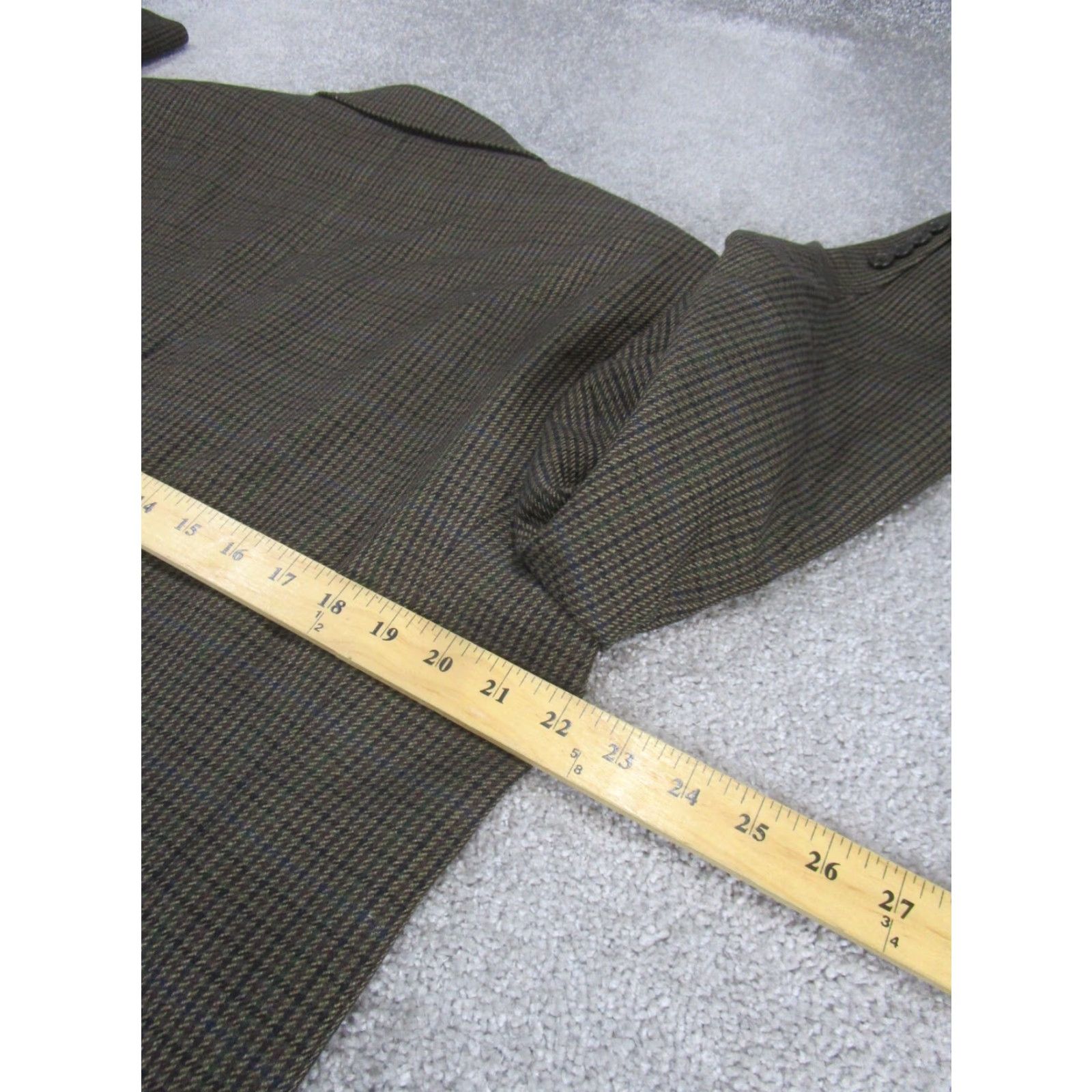 Ralph Lauren Lauren Ralph Lauren Blazer Mens 42 Brown Wool Single Tear Size 42R - 5 Thumbnail