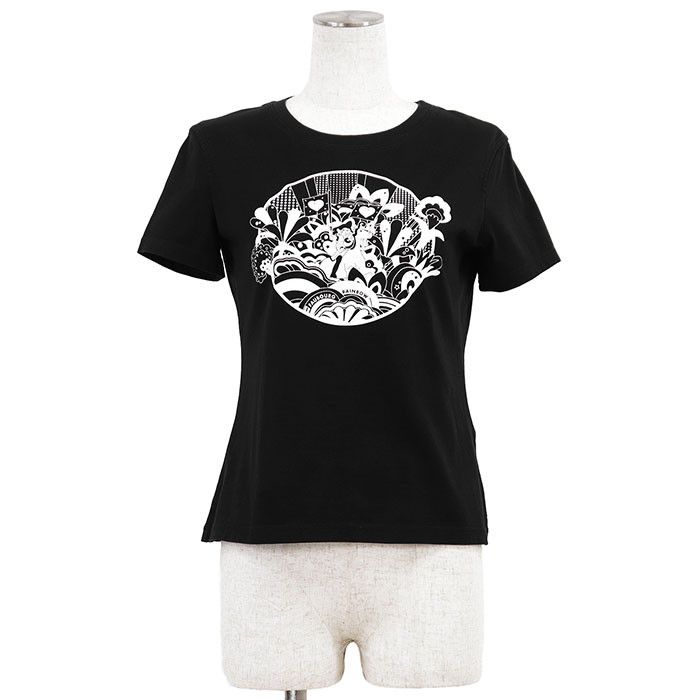 Hermes Hermes Hermès Micro Cartouche FAUBOURG RAINBOW36 Cotton T-shirt Textile T-Shirts DUTY FREE for USA Size ONE SIZE - 1 Thumbnail