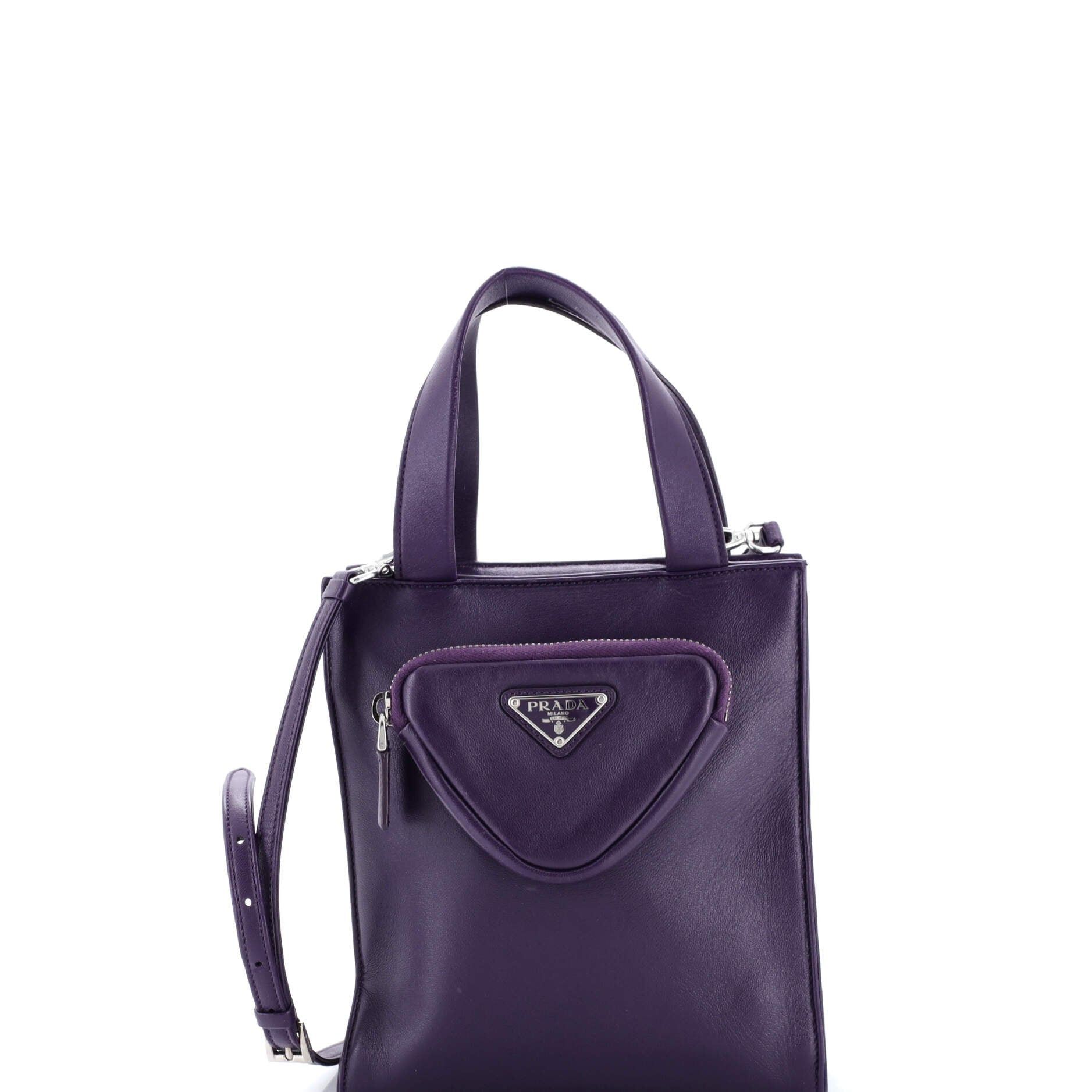 Prada Convertible Triangle Pocket Shopping Tote Size ONE SIZE - 1 Thumbnail