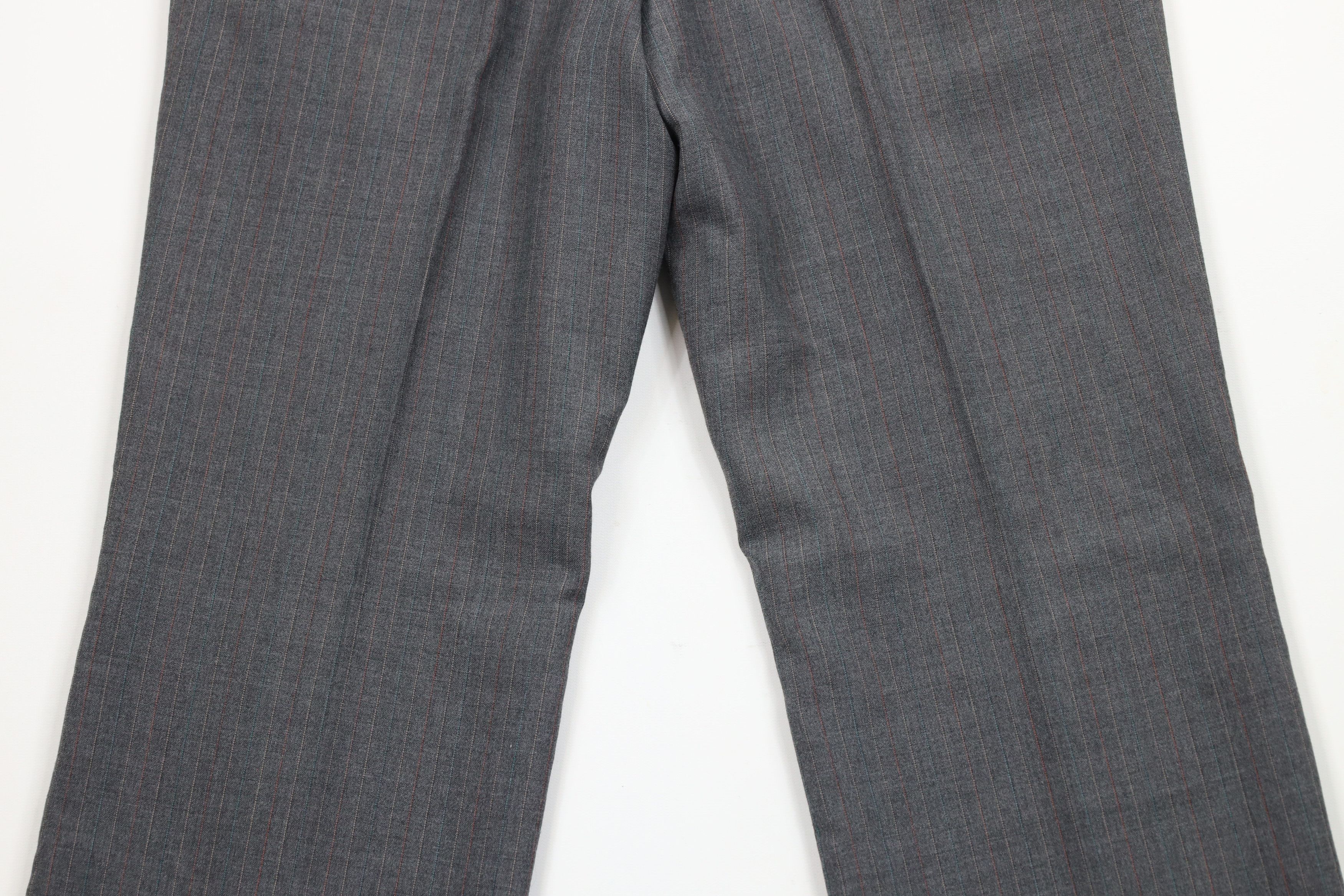 Vintage Vintage 70s Streetwear Rainbow Striped Wide Leg Chino Pants Size US 30 / EU 46 - 9 Thumbnail