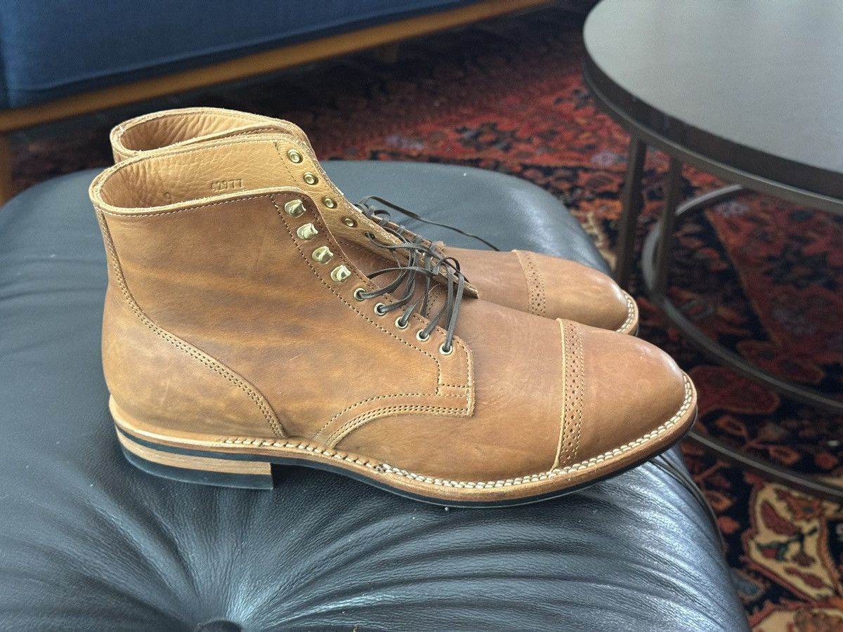 Viberg Viberg Used Tan Service Boots Size US 9 / EU 42 - 3 Thumbnail