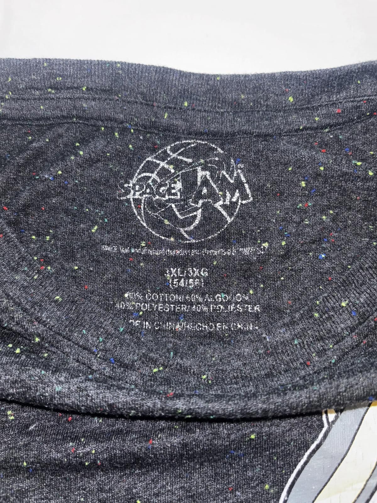 Designer 3XL Vintage Space Jam Graphic T-Shirt Size US XXL / EU 58 / 5 - 3 Thumbnail