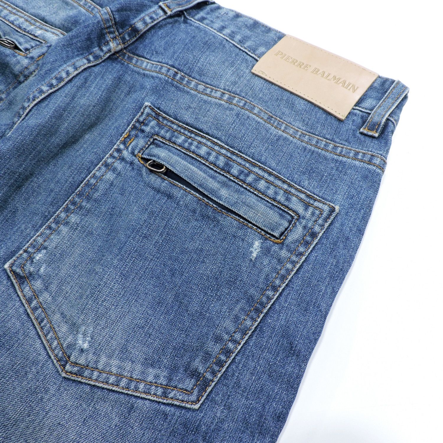 Balmain PIERRE BALMAIN DENIM LONG PANTS Size US 29 - 19 Thumbnail