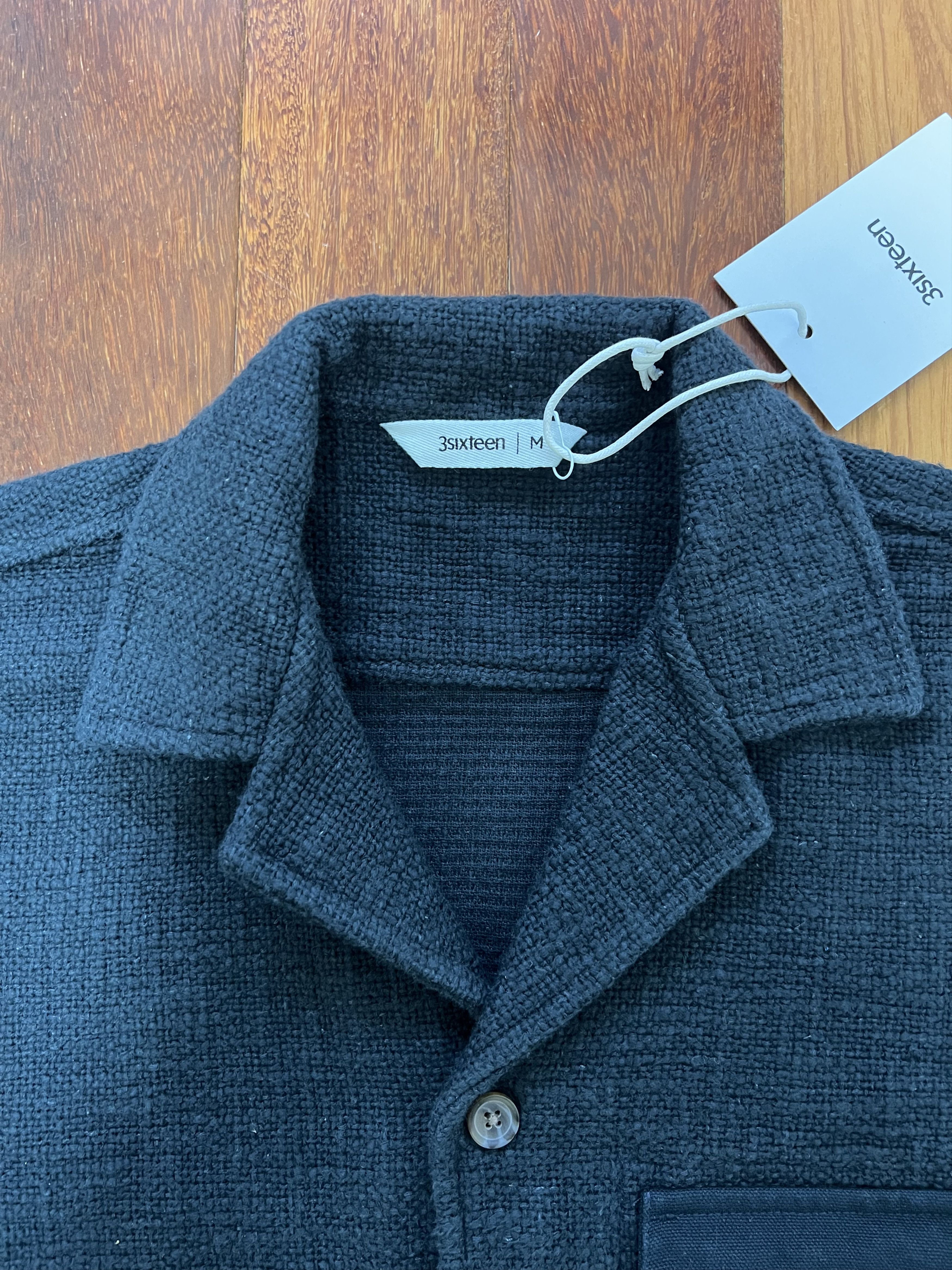 3sixteen 💚 3sixteen Field Shirt Midnight Slub Medium NEW Size US M / EU 48-50 / 2 - 10 Thumbnail