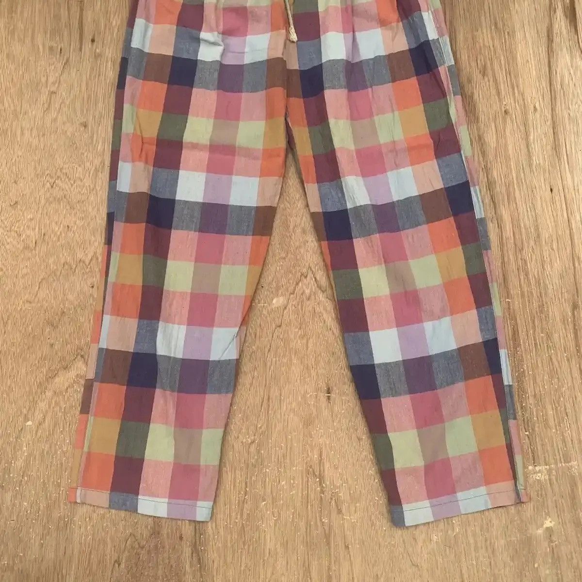 Fragment Design CHECKERBOARD TROUSERS JAPANESE VINTAGE SOFT COTTON EASY PANT Size US 29 - 7 Thumbnail