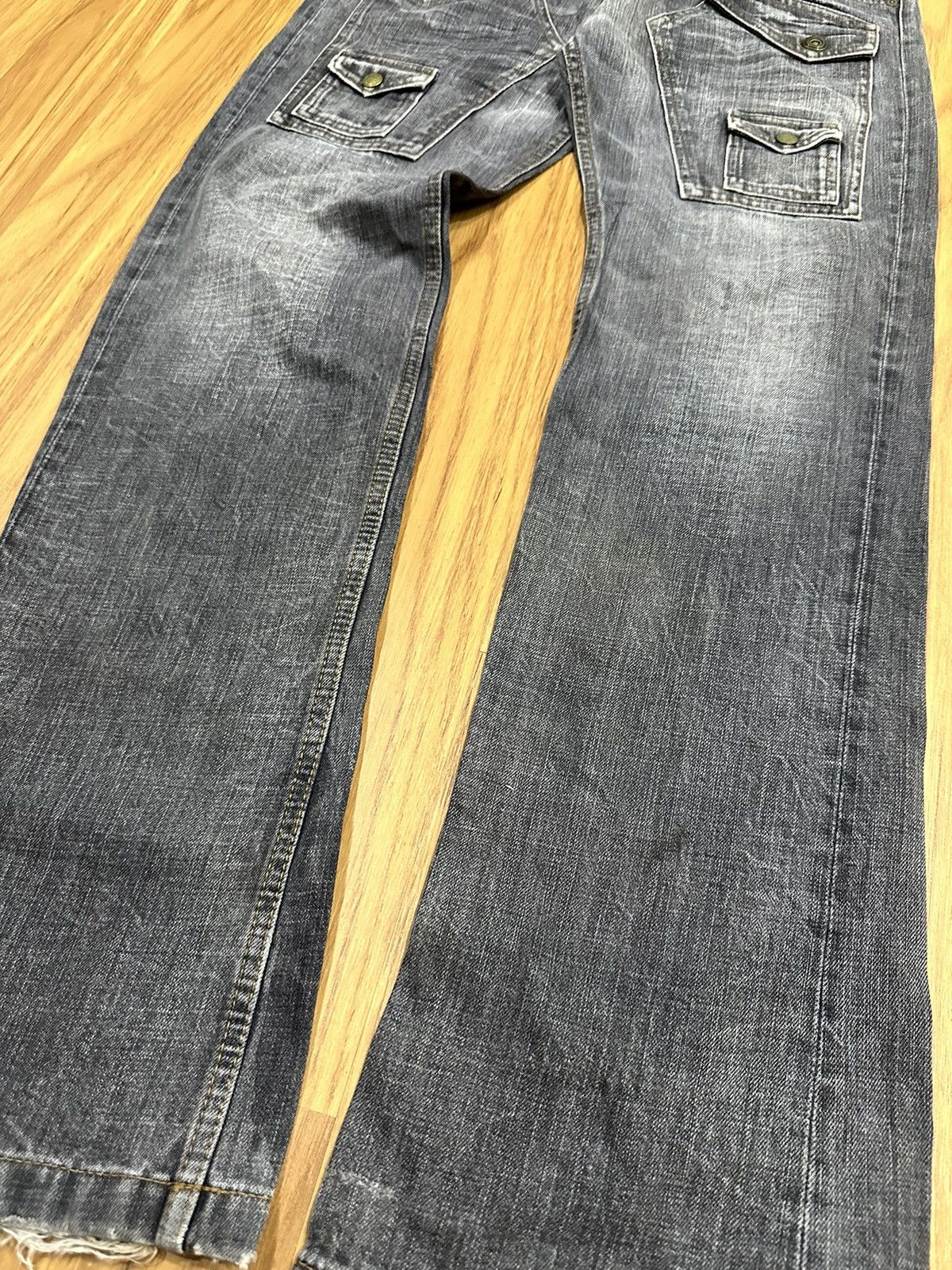 Japanese Brand Rare Rattle Trap Multipocket Denim Pants Size US 32 / EU 48 - 6 Thumbnail
