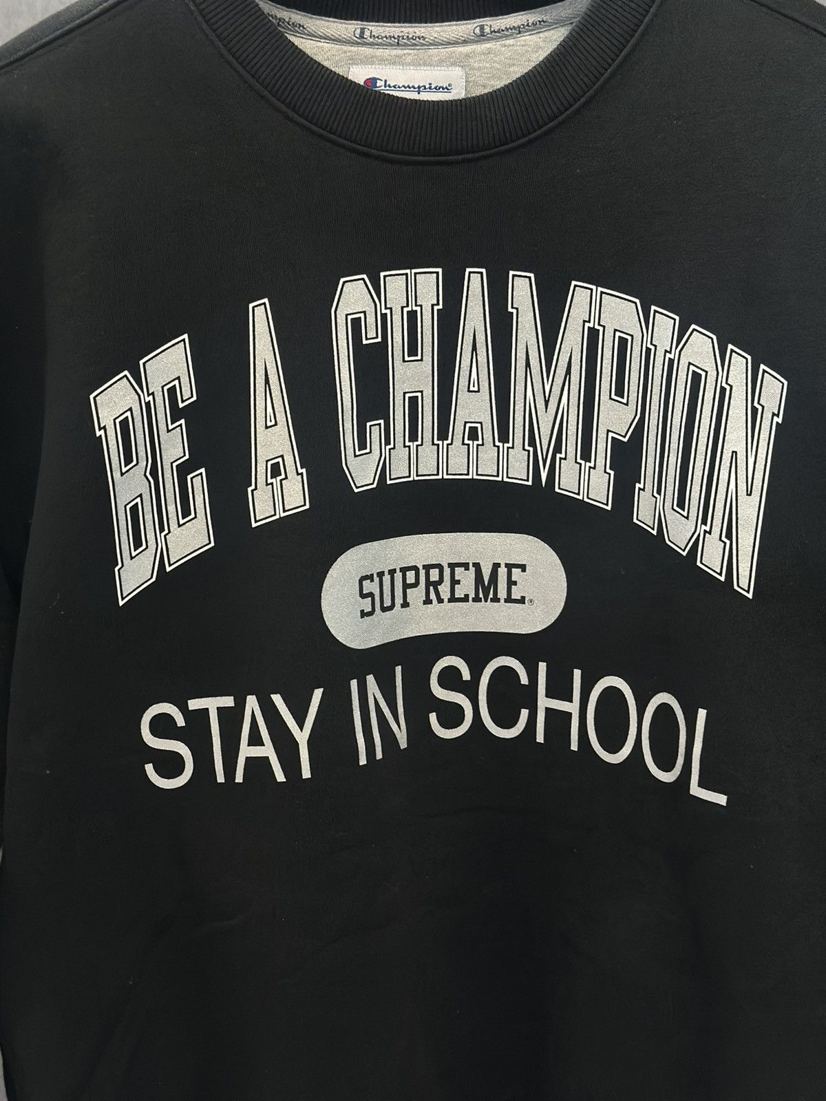 Champion × Supreme SUPREME X CHAMPION CREWNECK SIZE L Size US L / EU 52-54 / 3 - 2 Thumbnail