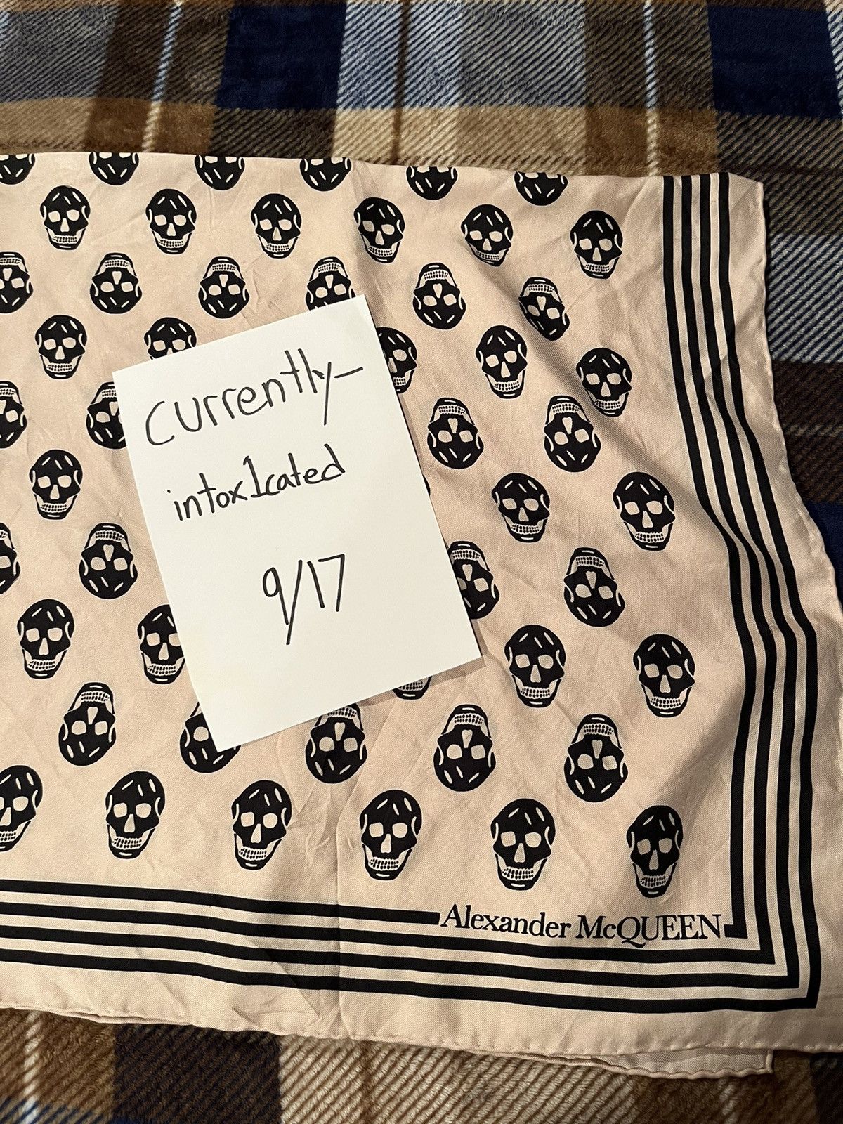 Alexander McQueen Alexander McQueen Bandana Size ONE SIZE - 1 Thumbnail