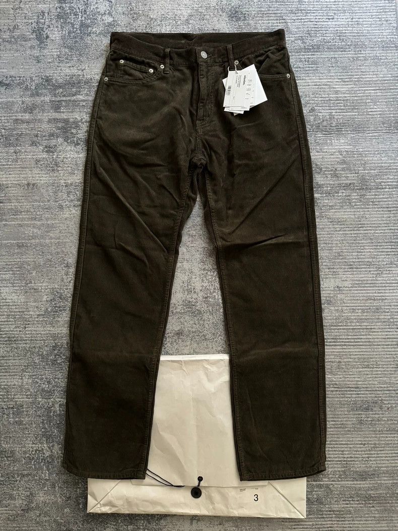 visvim FLUXUS 19 CORDS DK.BROWN size2 Visvim VISVIM 24AW