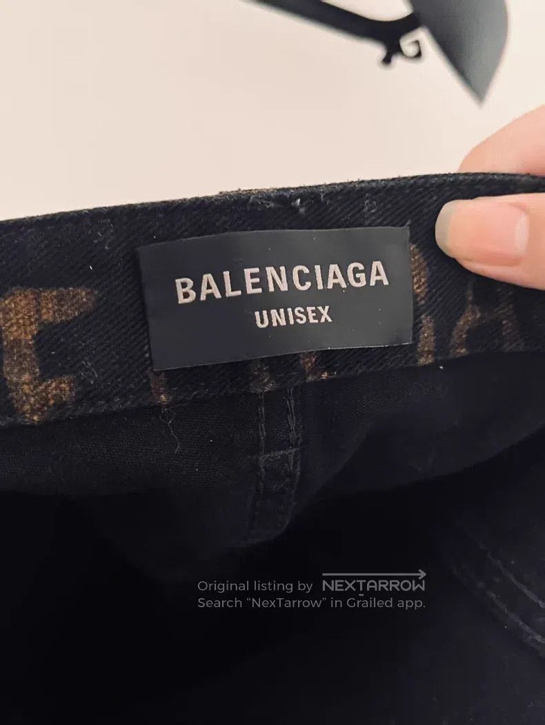 Balenciaga Balenciaga size S Distressed Print Shorts Size US 27 - 3 Thumbnail