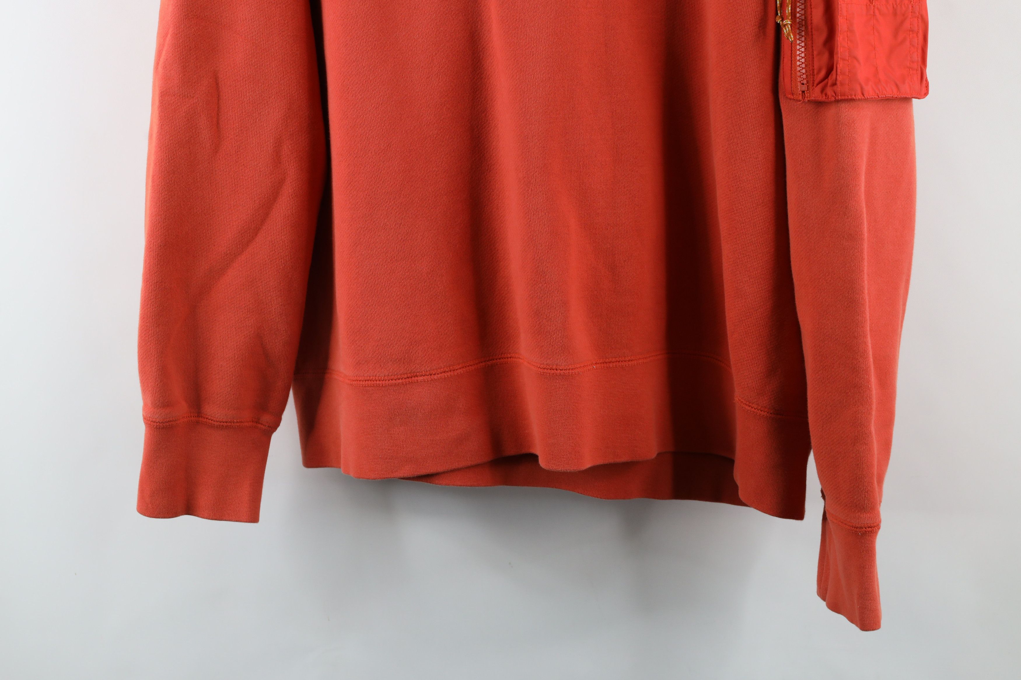 Nike × Vintage Nike Sportswear Future Logo Big Swoosh Hoodie Sweatshirt Size US L / EU 52-54 / 3 - 3 Thumbnail