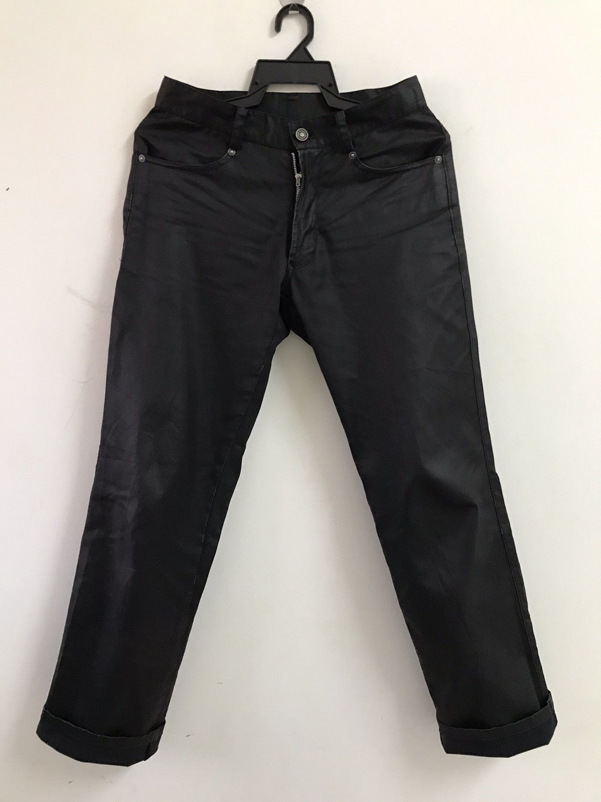 Gaultier Homme Objet × Jean Paul Gaultier × Vintage Gaultier Objet Homme Black Pants Size US 29 - 1 Thumbnail