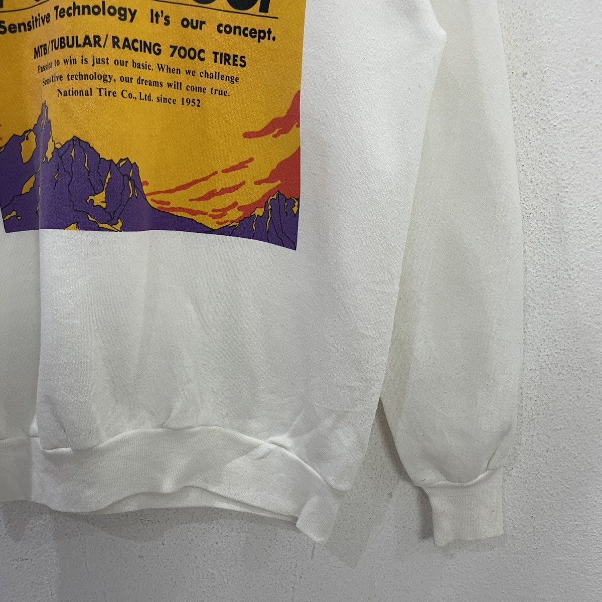 Japanese Brand Vintage 90s Panaracer Racing Sweatshirt Size US S / EU 44-46 / 1 - 2 Thumbnail