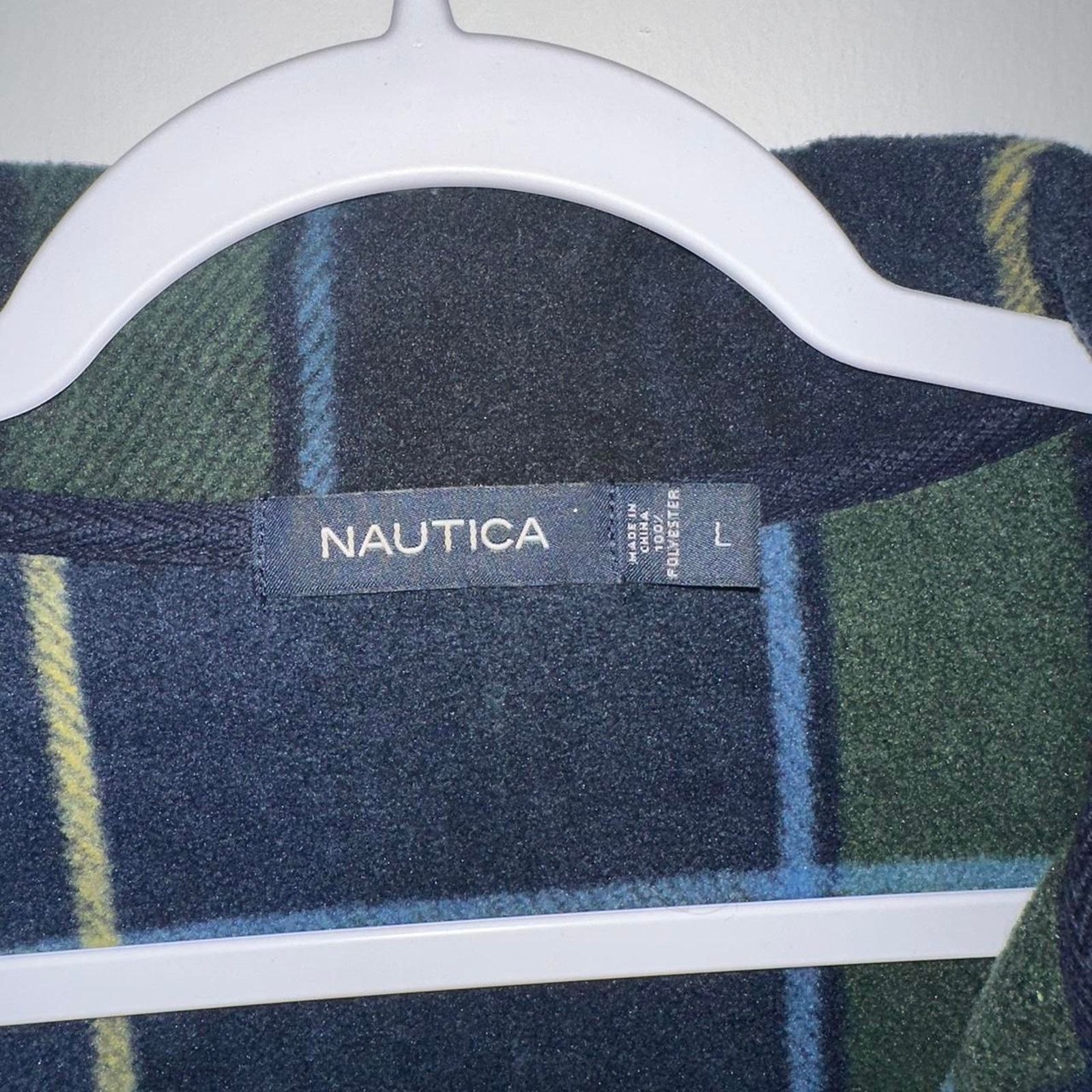 Nautica Nautica 1/4 Zip Fleece Jacket Size US L / EU 52-54 / 3 - 2 Thumbnail