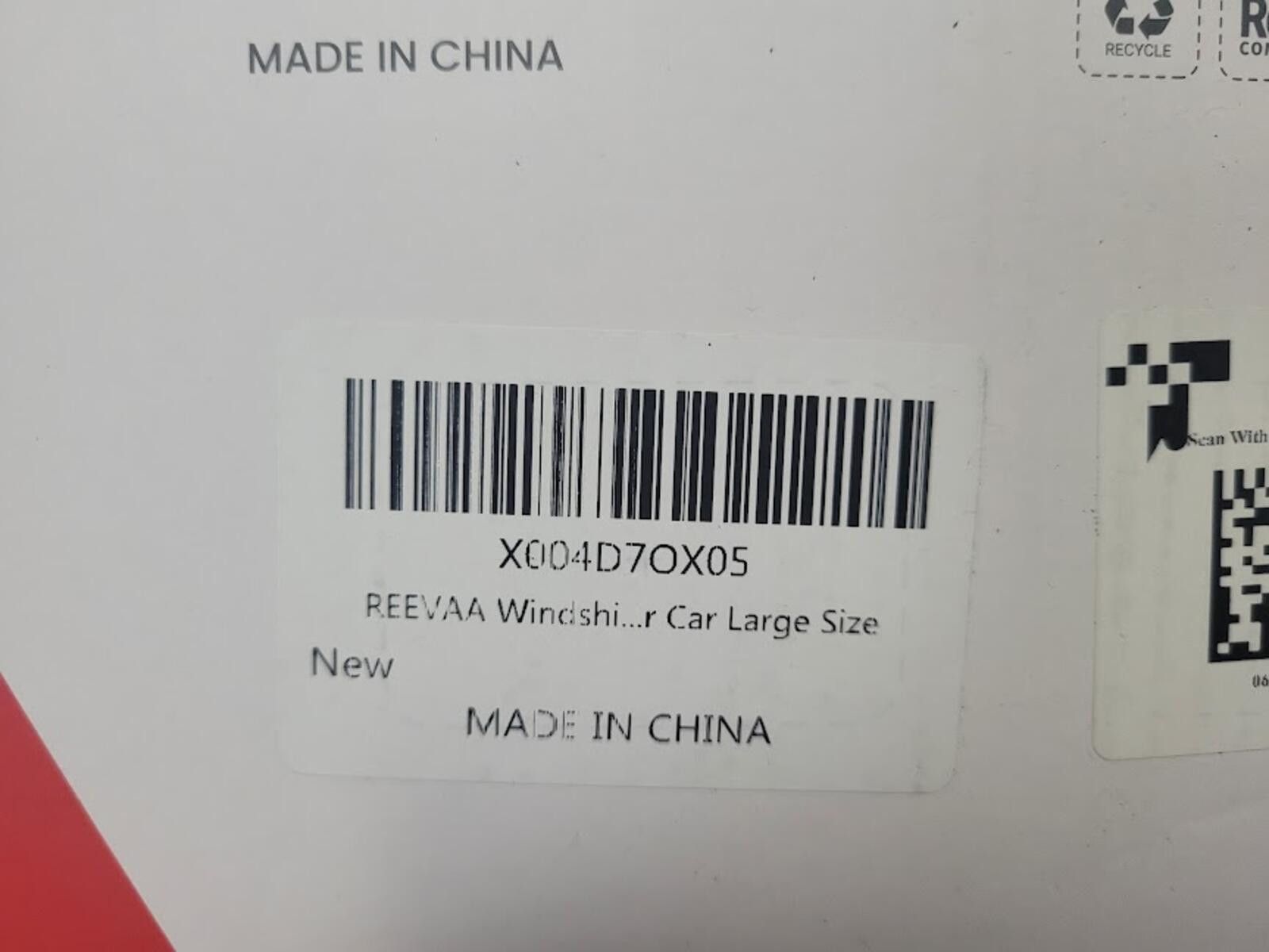Other REEVAA Windshield Snow Cover - Large Size Car Protection Size ONE SIZE - 3 Thumbnail