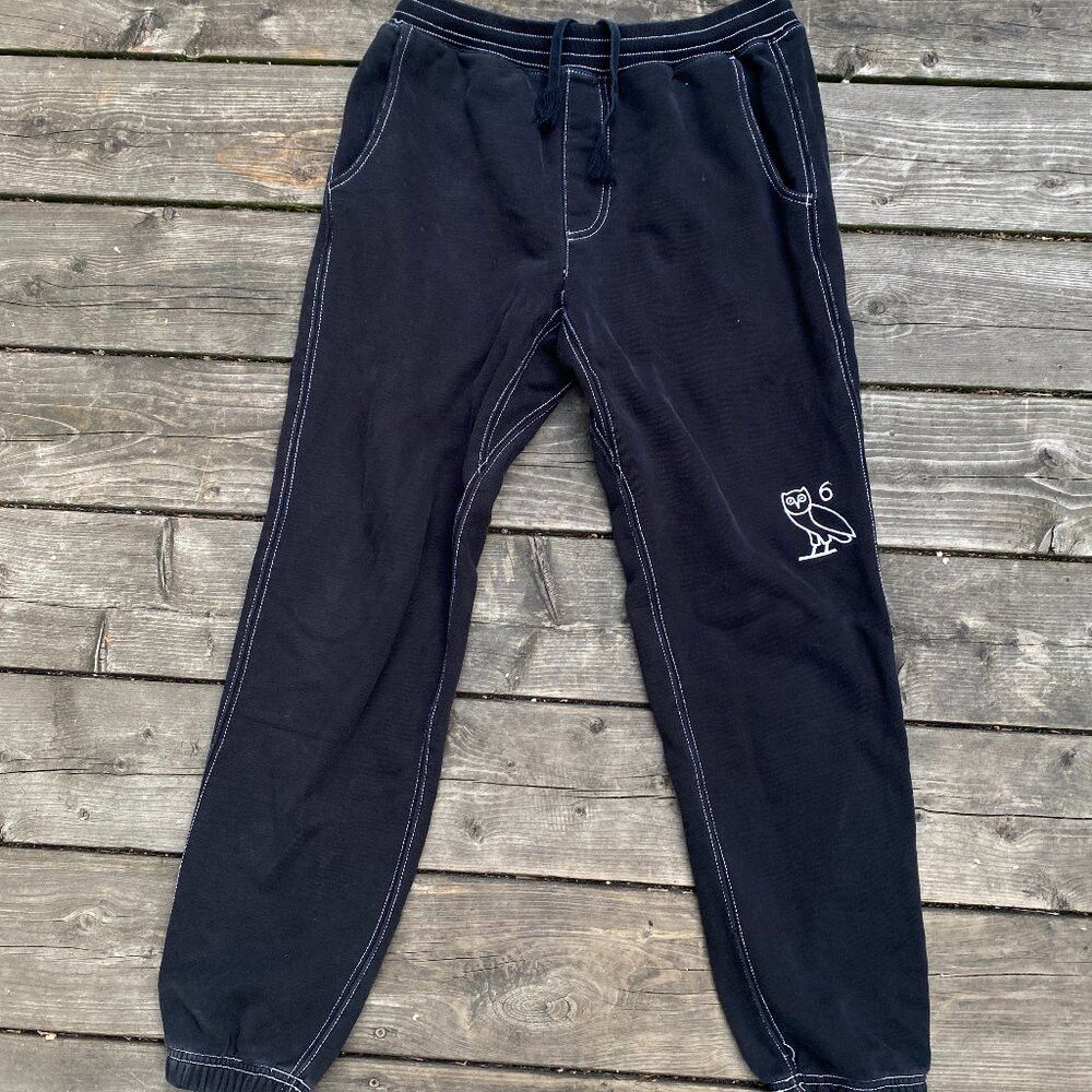October's Very Own OVO Octobers Very Own Contrast Stitch Sweatpants Small Size US 30 / EU 46 - 3 Thumbnail