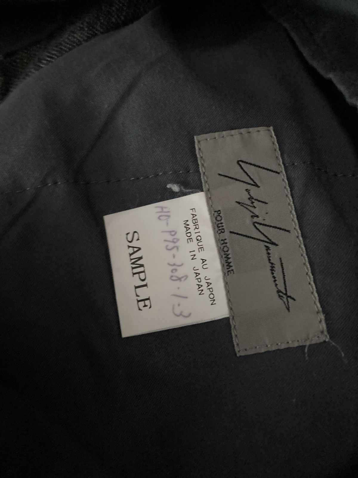 Yohji Yamamoto Sample Yohji Yamamoto Pour Homme Pants Gray Skinny 00s Size US 34 / EU 50 - 7 Thumbnail