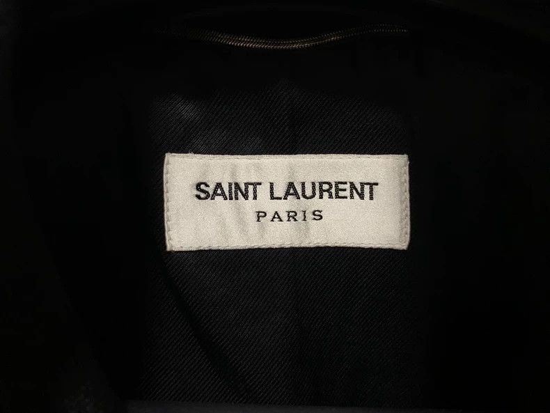 Saint Laurent Paris Saint Laurent Paris 18ss Standing Collar Gold Maple Leaf Ja Size US M / EU 48-50 / 2 - 3 Thumbnail