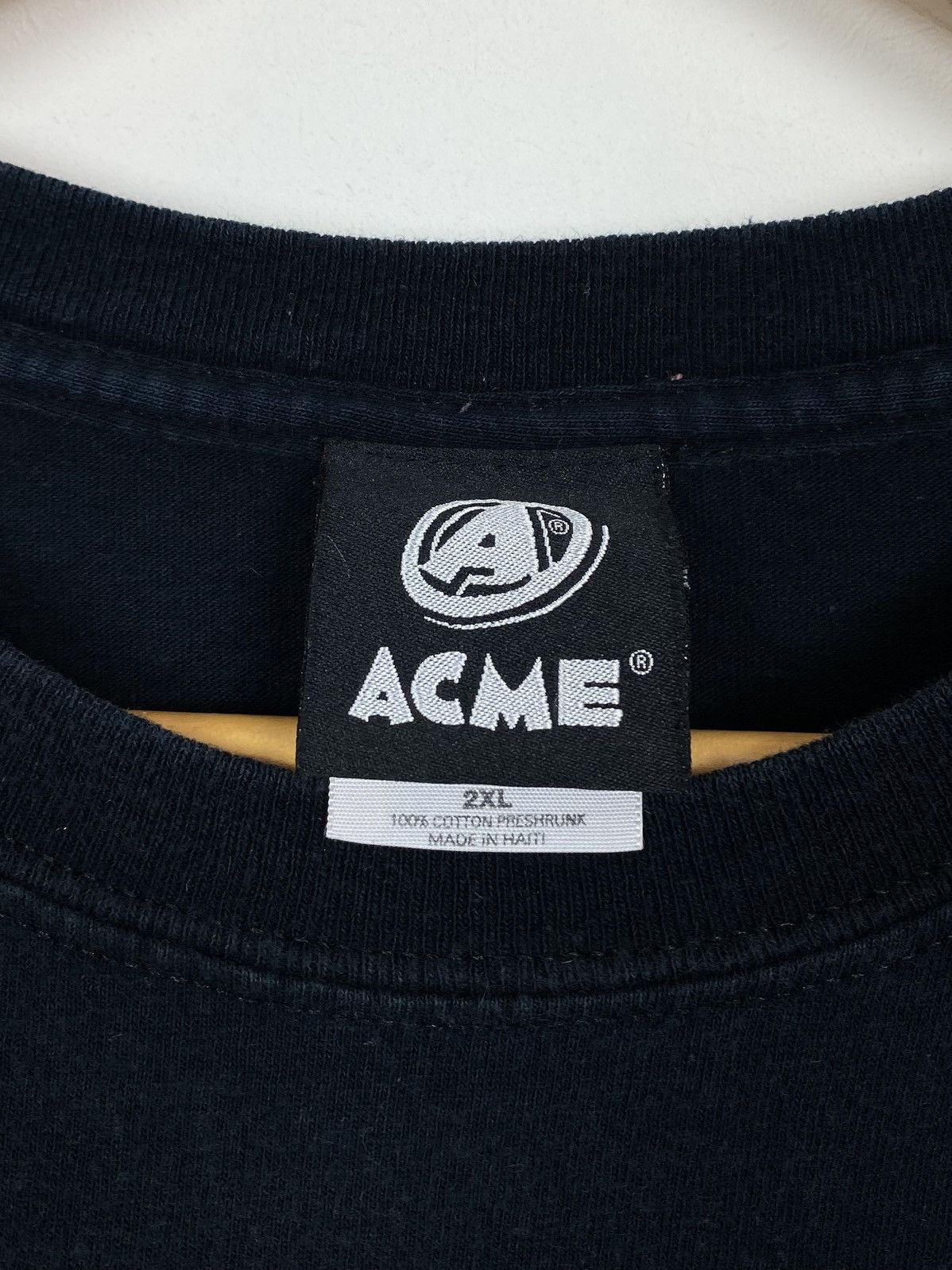 Acme Clothing × Vintage Vintage Acme 2005 The Rolling Stones T-Shirt Size 2XL Black Size US XXL / EU 58 / 5 - 4 Thumbnail