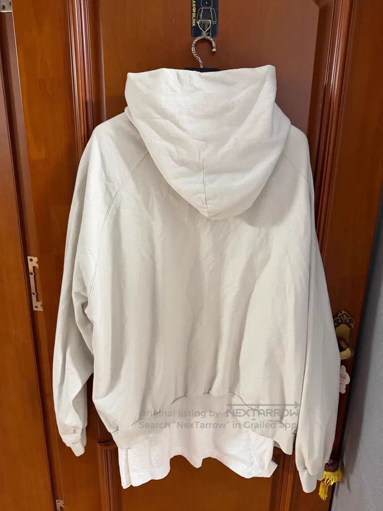 Balenciaga Balenciaga XXXL Layered Hooded Sweatshirt Jacket Size US XL / EU 56 / 4 - 2 Thumbnail