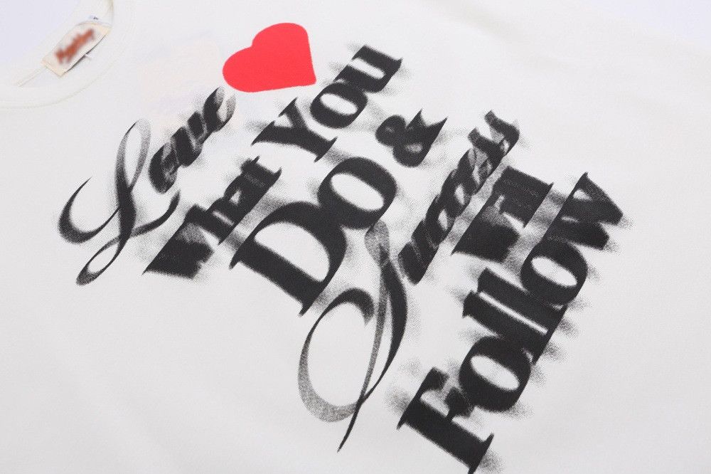 Japanese Brand × Vintage Street graffiti love letters men's hip hop trendy T-shirt Size US M / EU 48-50 / 2 - 5 Thumbnail