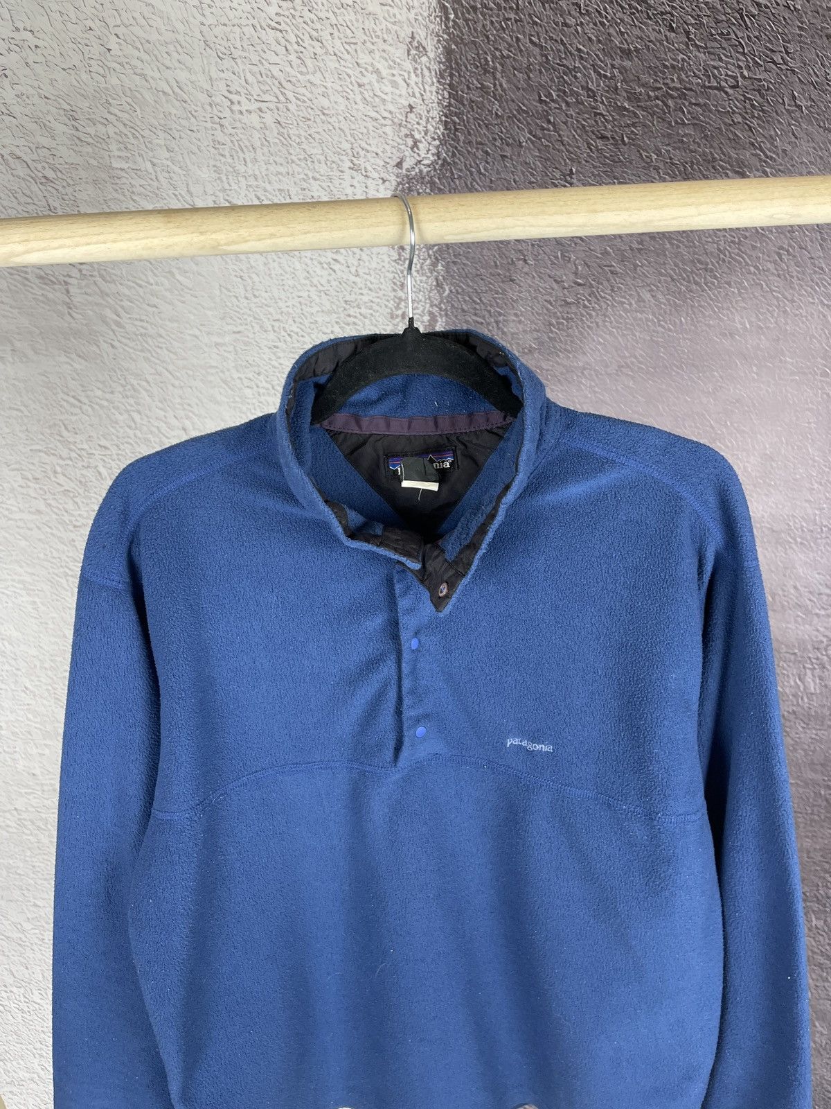 Patagonia Patagonia vintage blue snap-t fleece pullover sweater Size M / US 6-8 / IT 42-44 - 5 Thumbnail