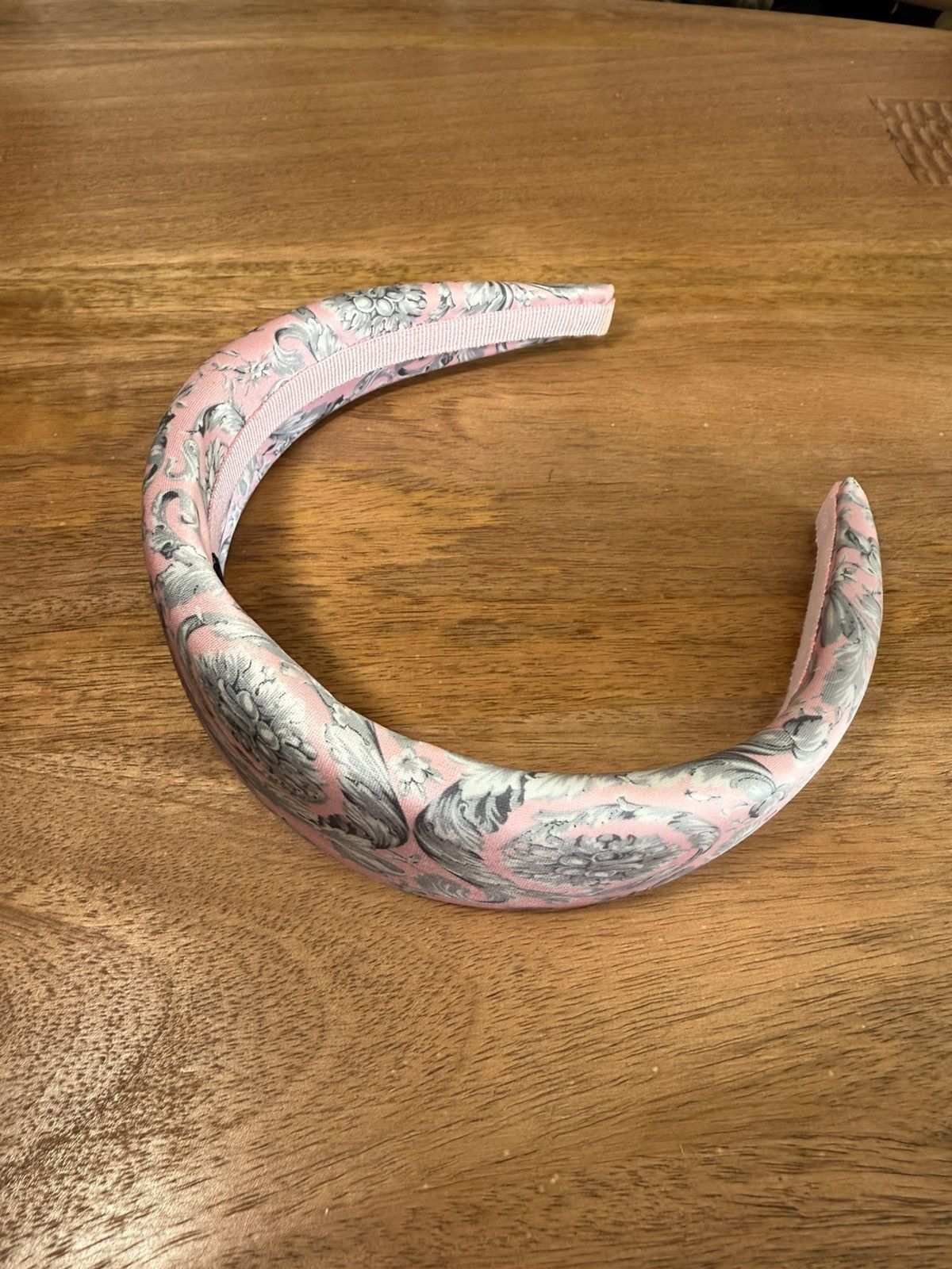 Versace Versace Barocco print headband Size ONE SIZE - 4 Thumbnail