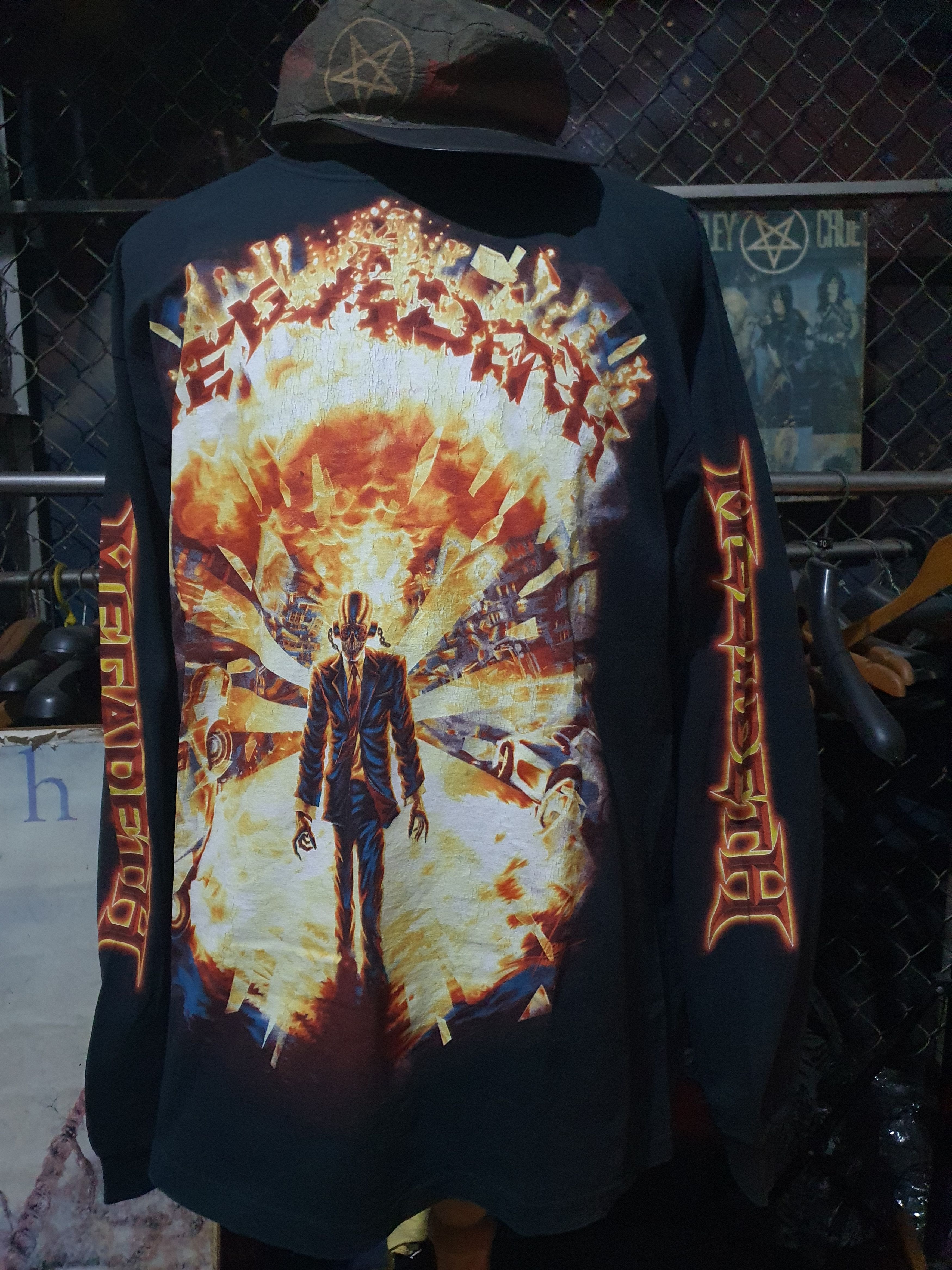 Band Tees × Megadeth × Metallica 🕸Megadeth Longsleeve L🕸 Size US L / EU 52-54 / 3 - 1 Thumbnail