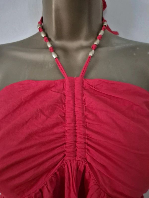 Vintage Vintage mini dress halterneck Size M / US 6-8 / IT 42-44 - 3 Thumbnail