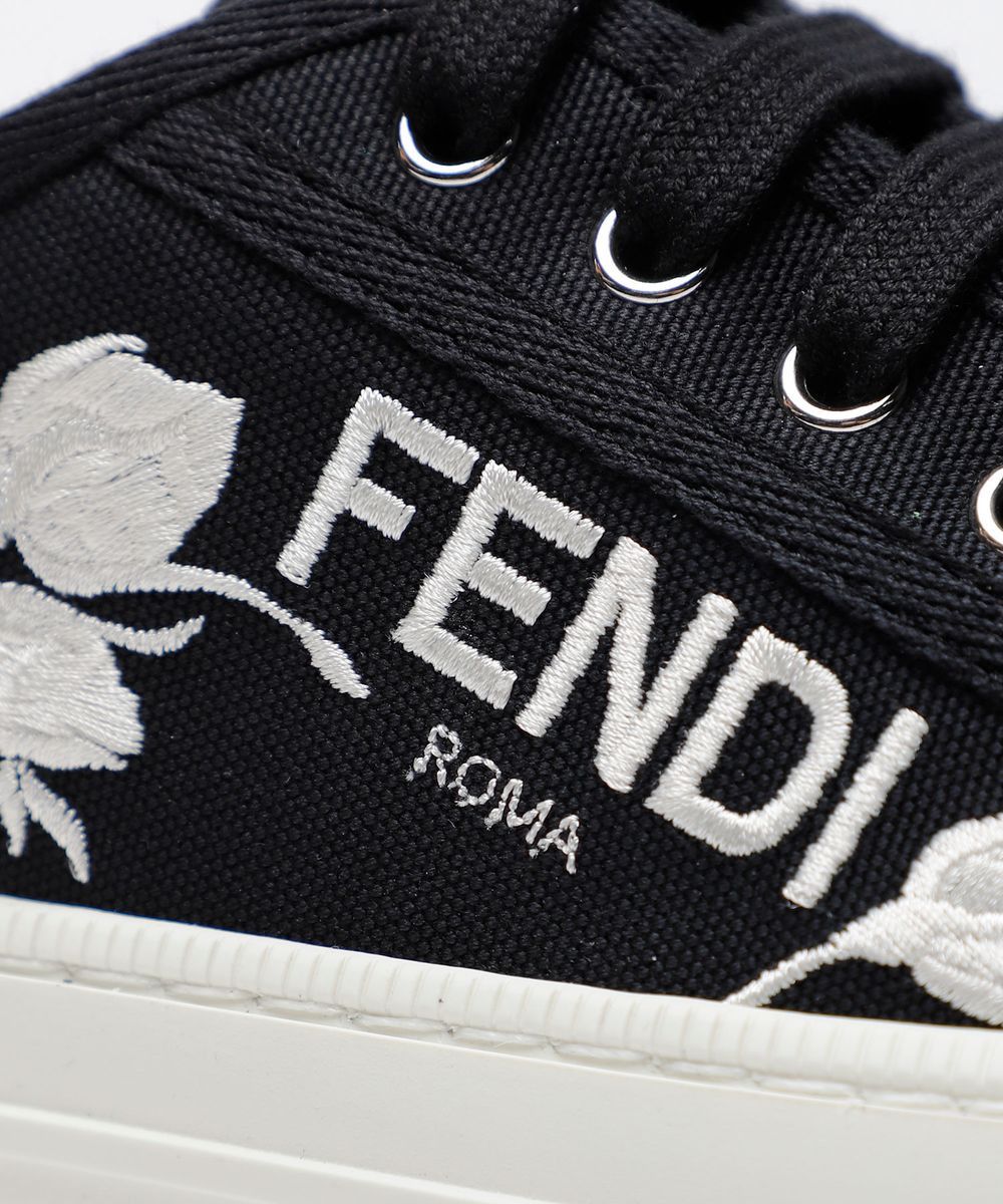 Fendi o1loc1c0824 Sneaker in Black Size US 7 / IT 37 - 4 Thumbnail