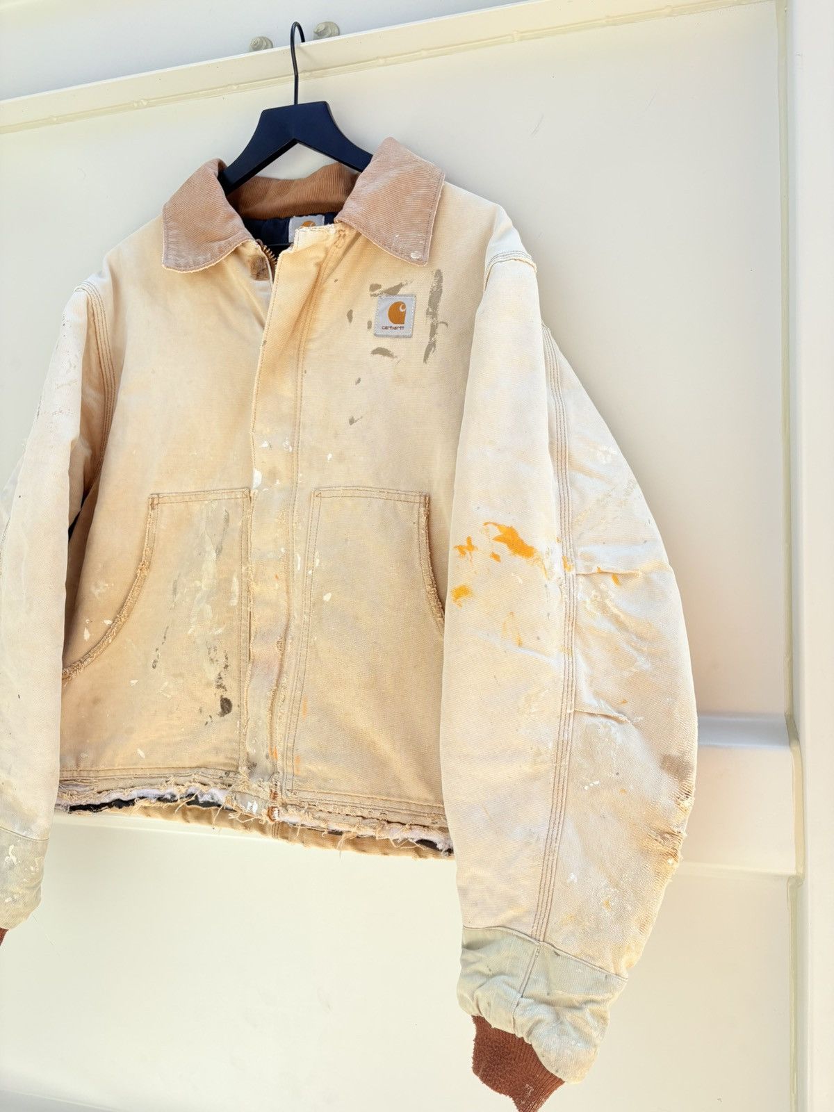 Carhartt Vintage Carhartt Jacket Faded Distressed GRUNGE Size US XL / EU 56 / 4 - 3 Thumbnail