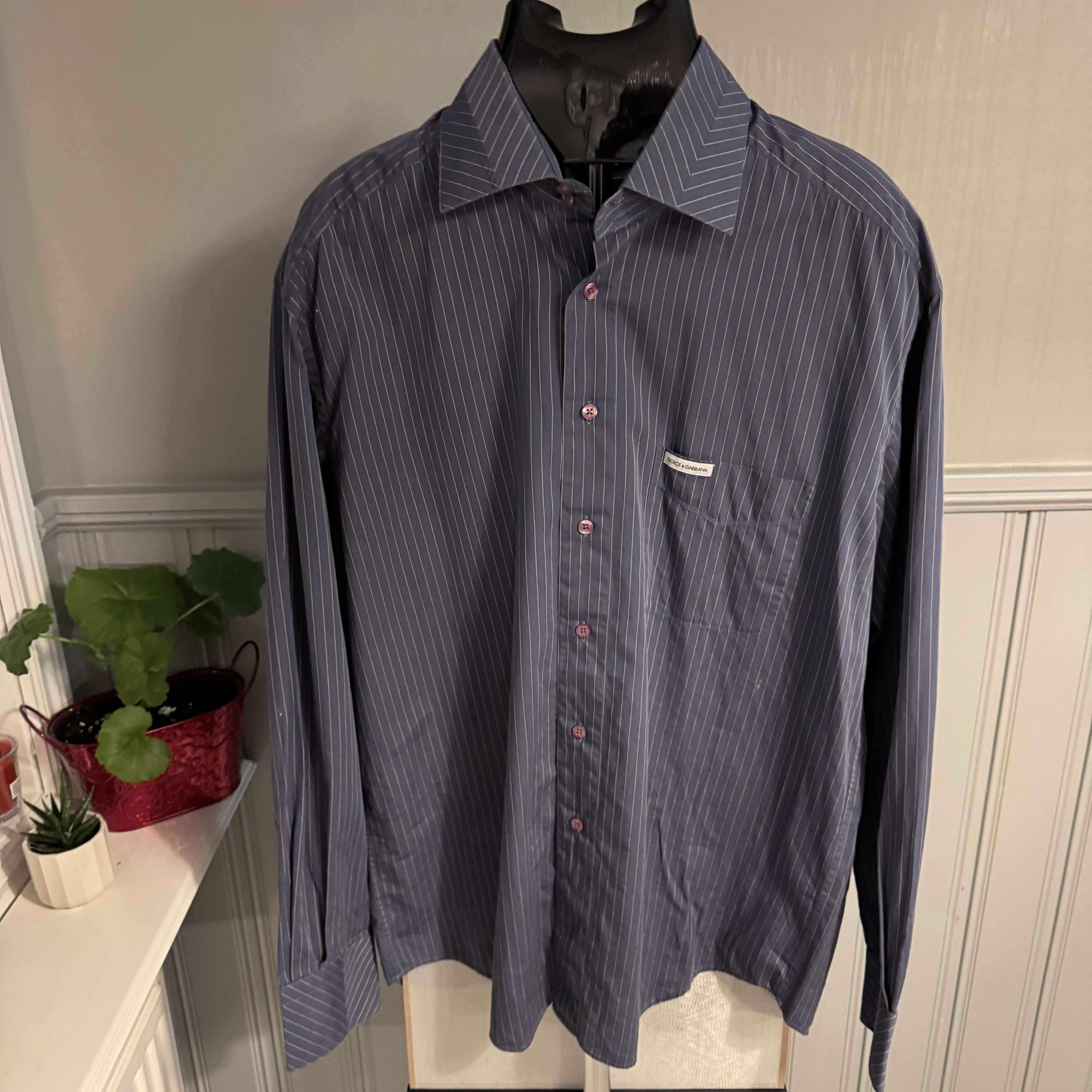 Dolce & Gabbana Dolce & Gabbana Shirt Size US L / EU 52-54 / 3 - 1 Thumbnail