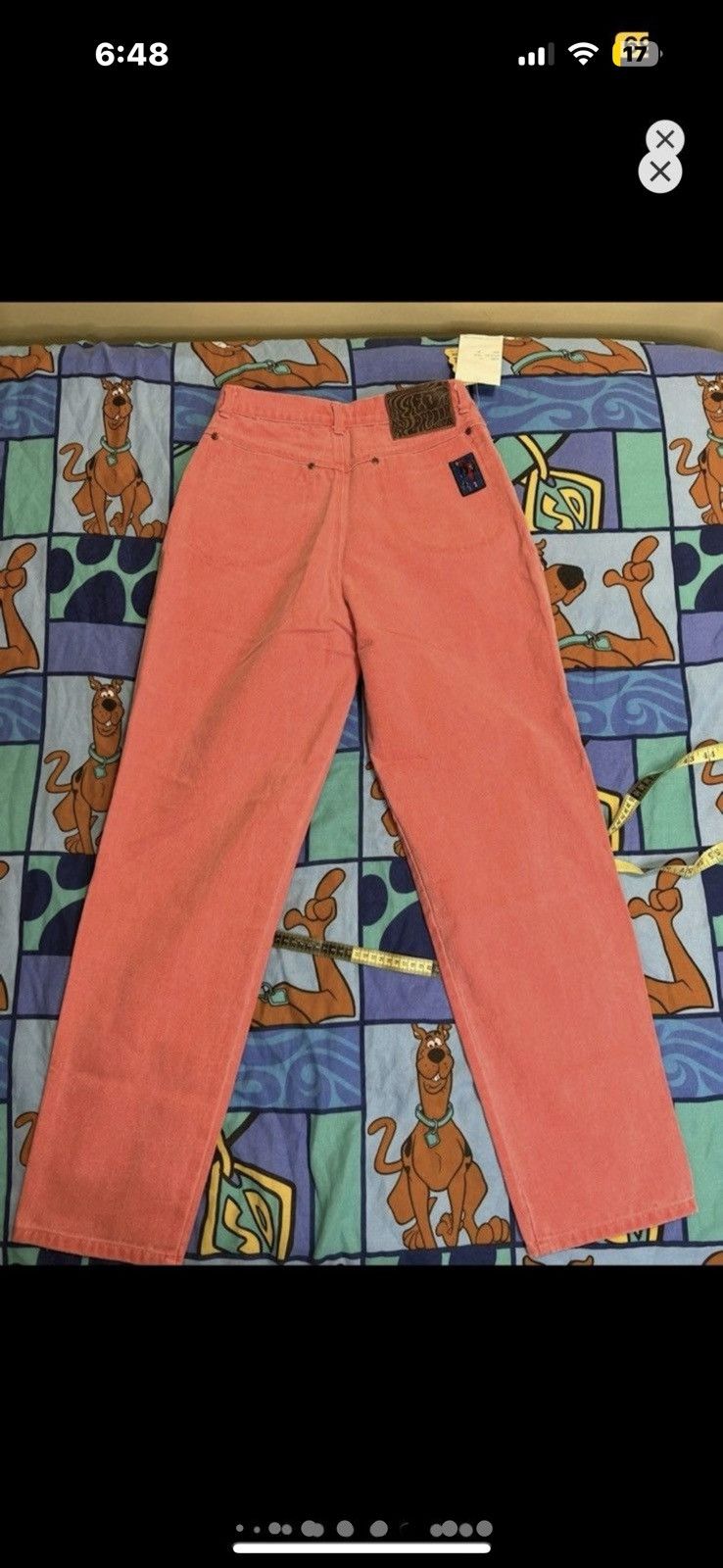 ***FINAL DROP***RARE BNWT 1991 RED ERASER PIGMENT DENIM 30