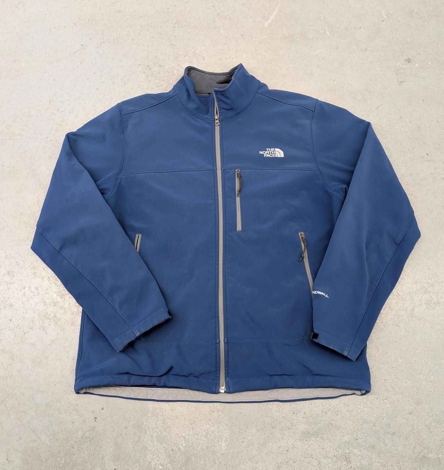 The North Face The North Face Blue Windfall Full Zip Jacket Size: L Size US L / EU 52-54 / 3 - 1 Thumbnail