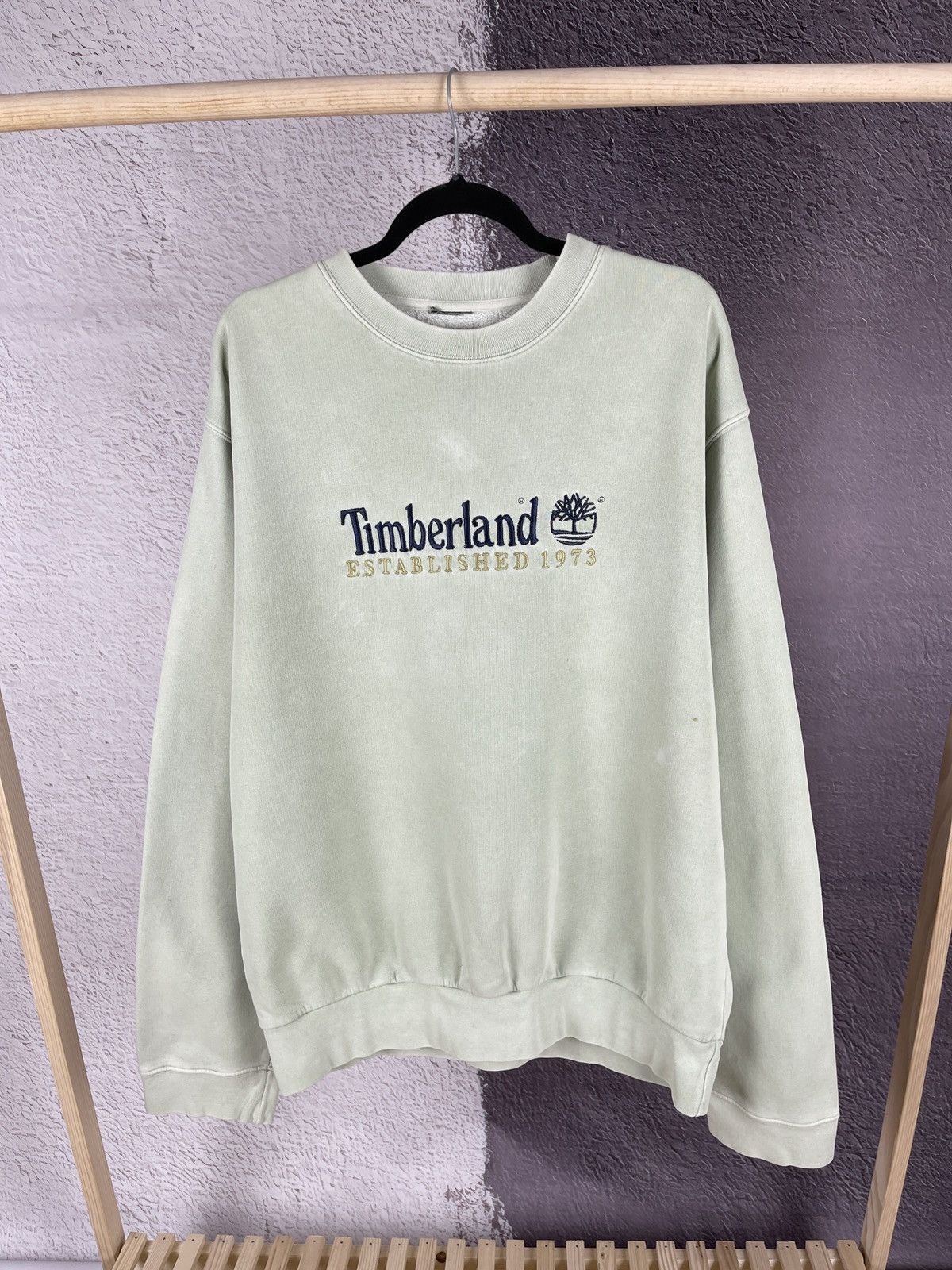 Timberland Timberland vintage big embroidered logo sweatshirt Size US XXL / EU 58 / 5 - 1 Thumbnail