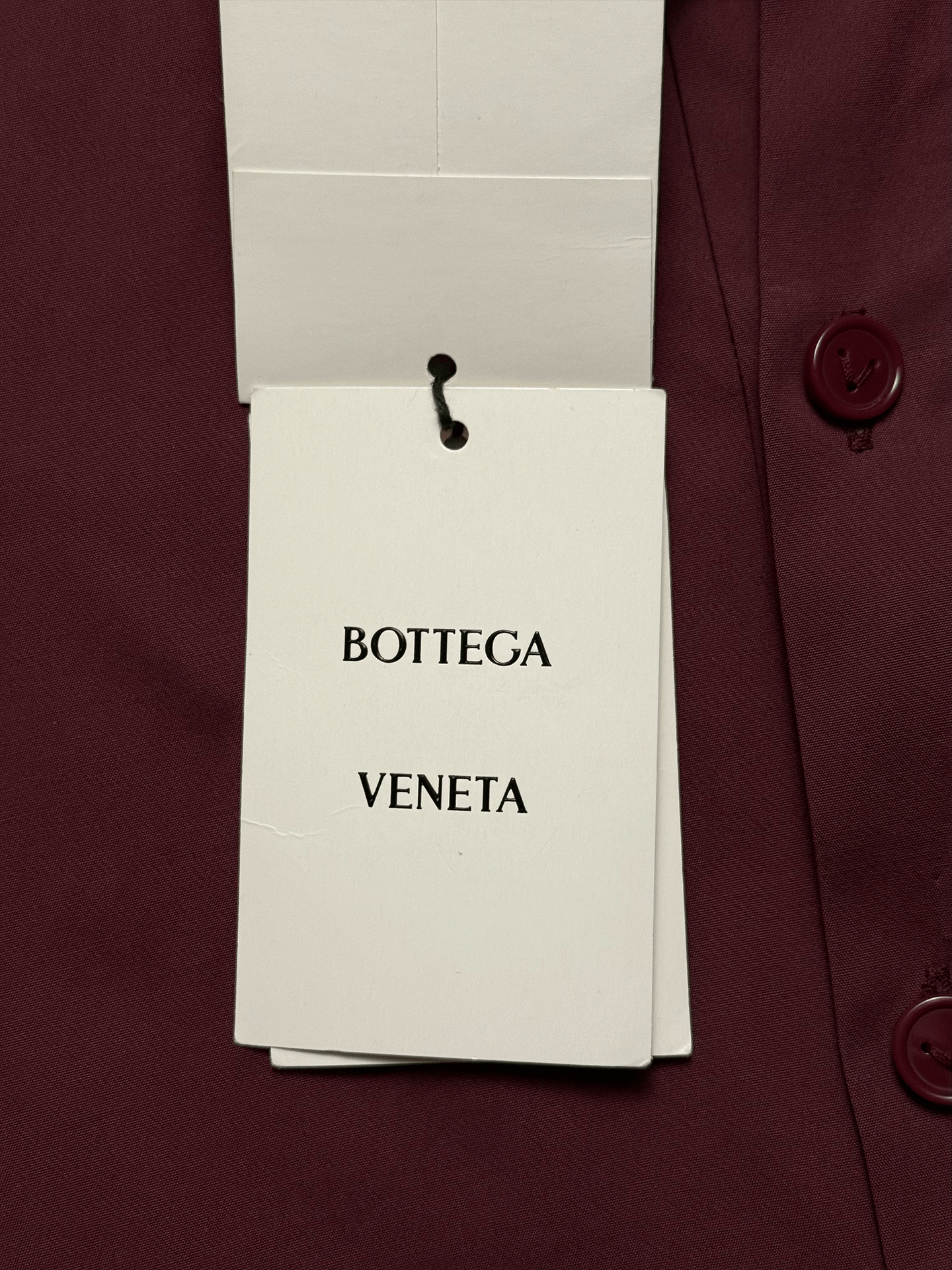 Bottega Veneta Bottega Veneta button-up midi wine dress Size XS / US 0-2 / IT 36-38 - 4 Thumbnail