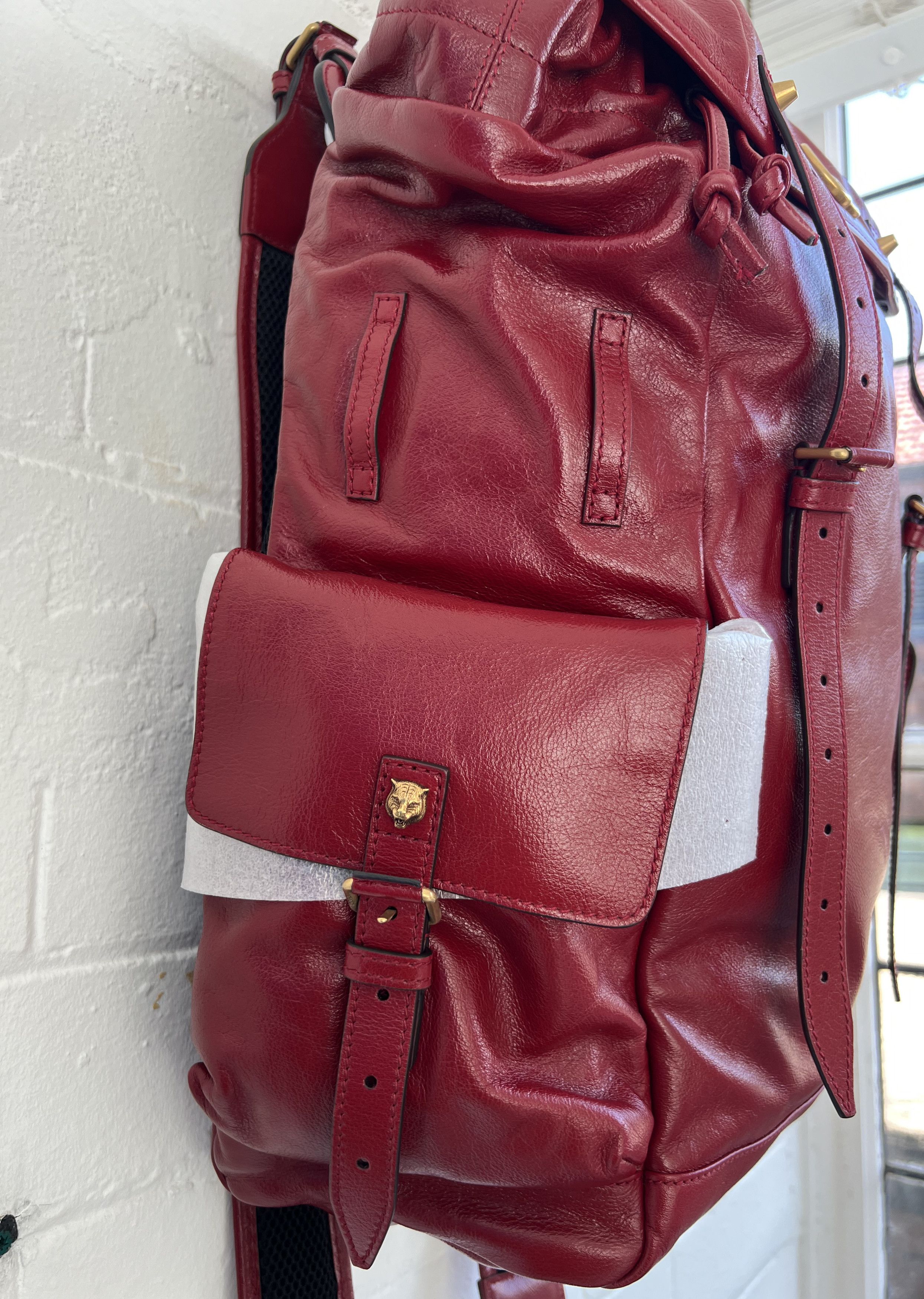 Gucci gucci rebelle red travel back pack Size ONE SIZE - 5 Thumbnail