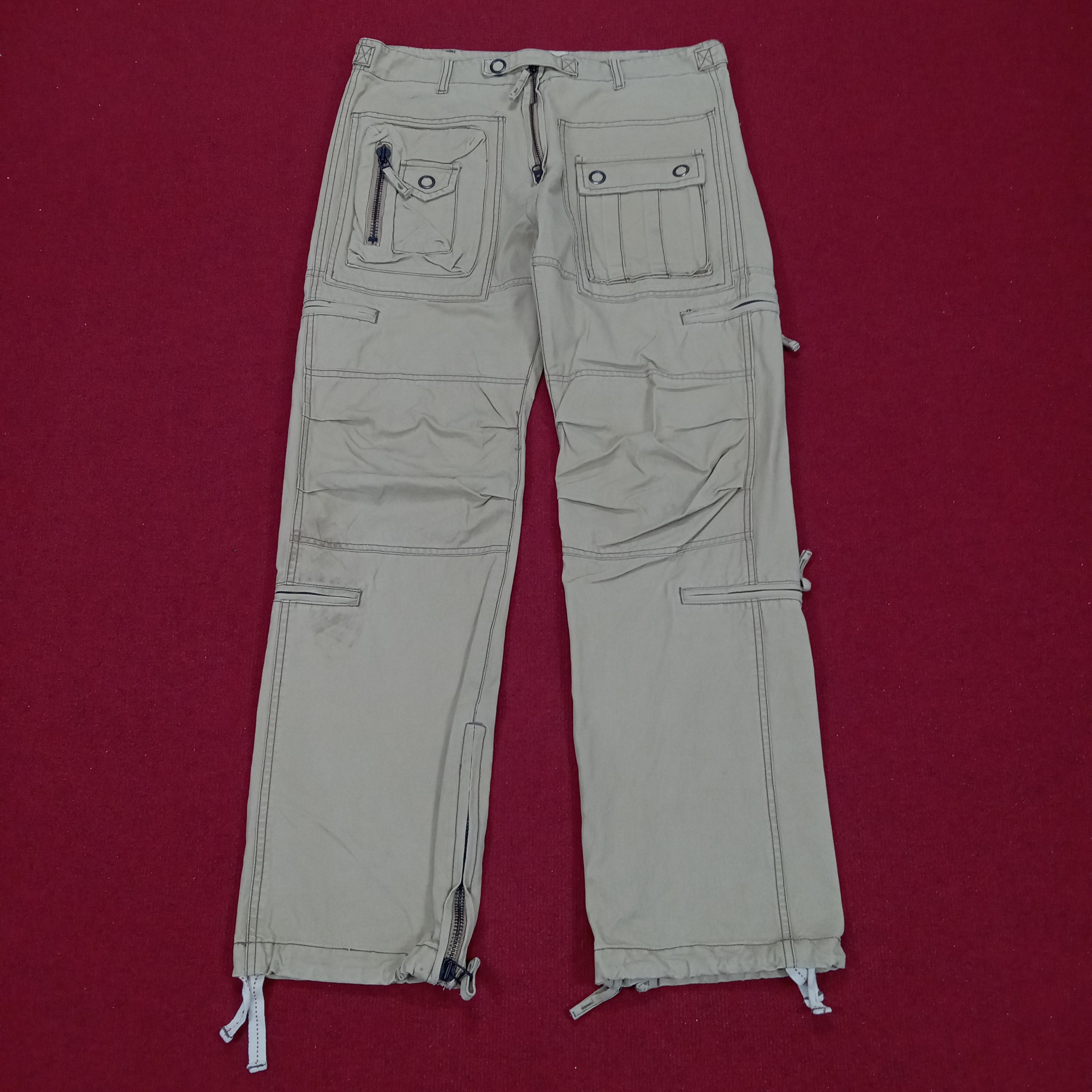 Avirex Pants Rare Pocket Design Style