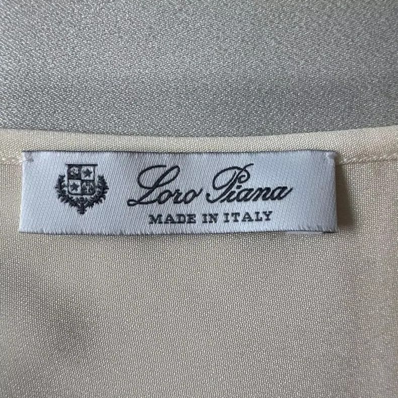 Loro Piana LORO PIANA Silk sleeveless blouse Size XS / US 0-2 / IT 36-38 - 4 Thumbnail