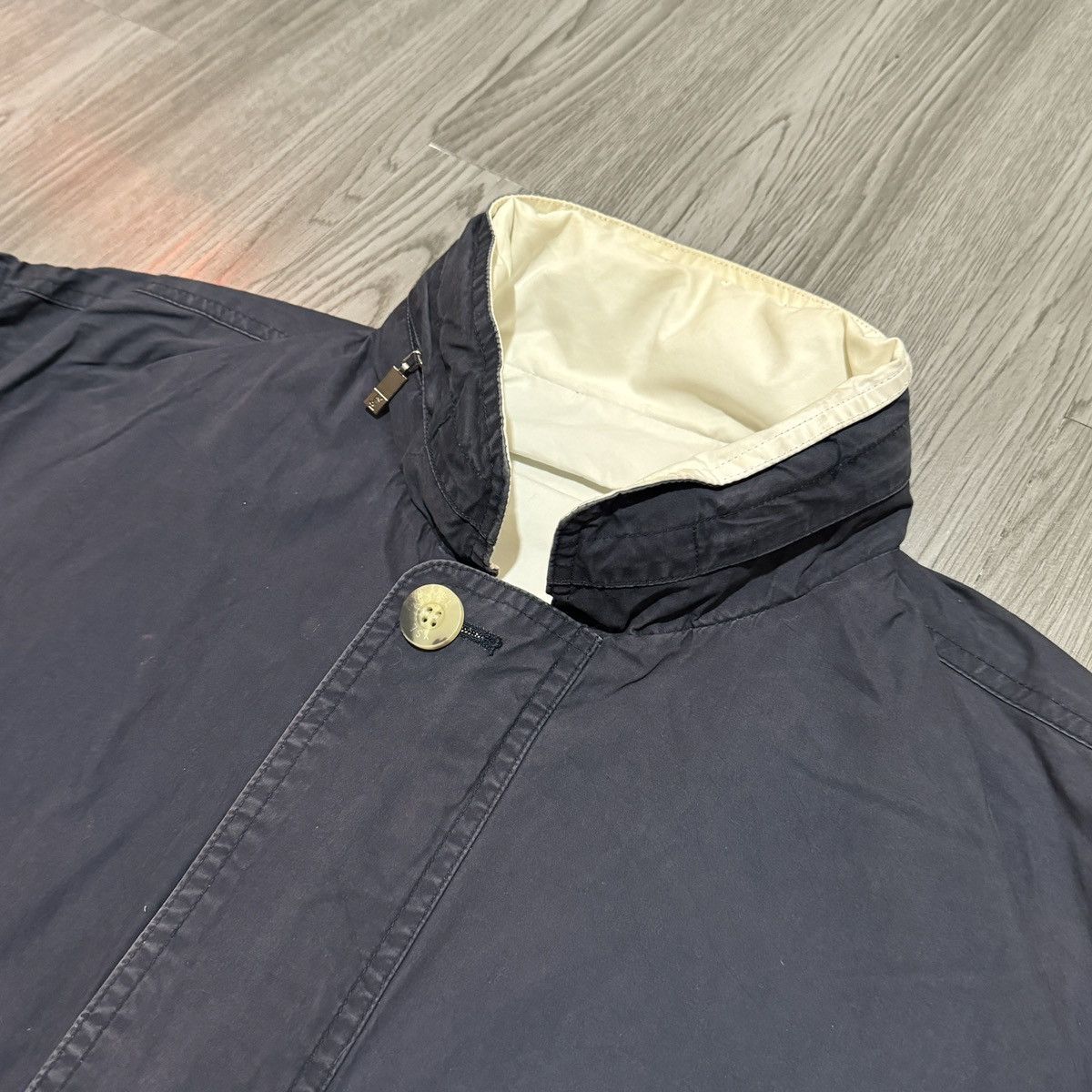 Saint Laurent Paris × Yves Saint Laurent Yves Saint Laurent Two Tone Reversible Parka Jacket Size US M / EU 48-50 / 2 - 5 Thumbnail
