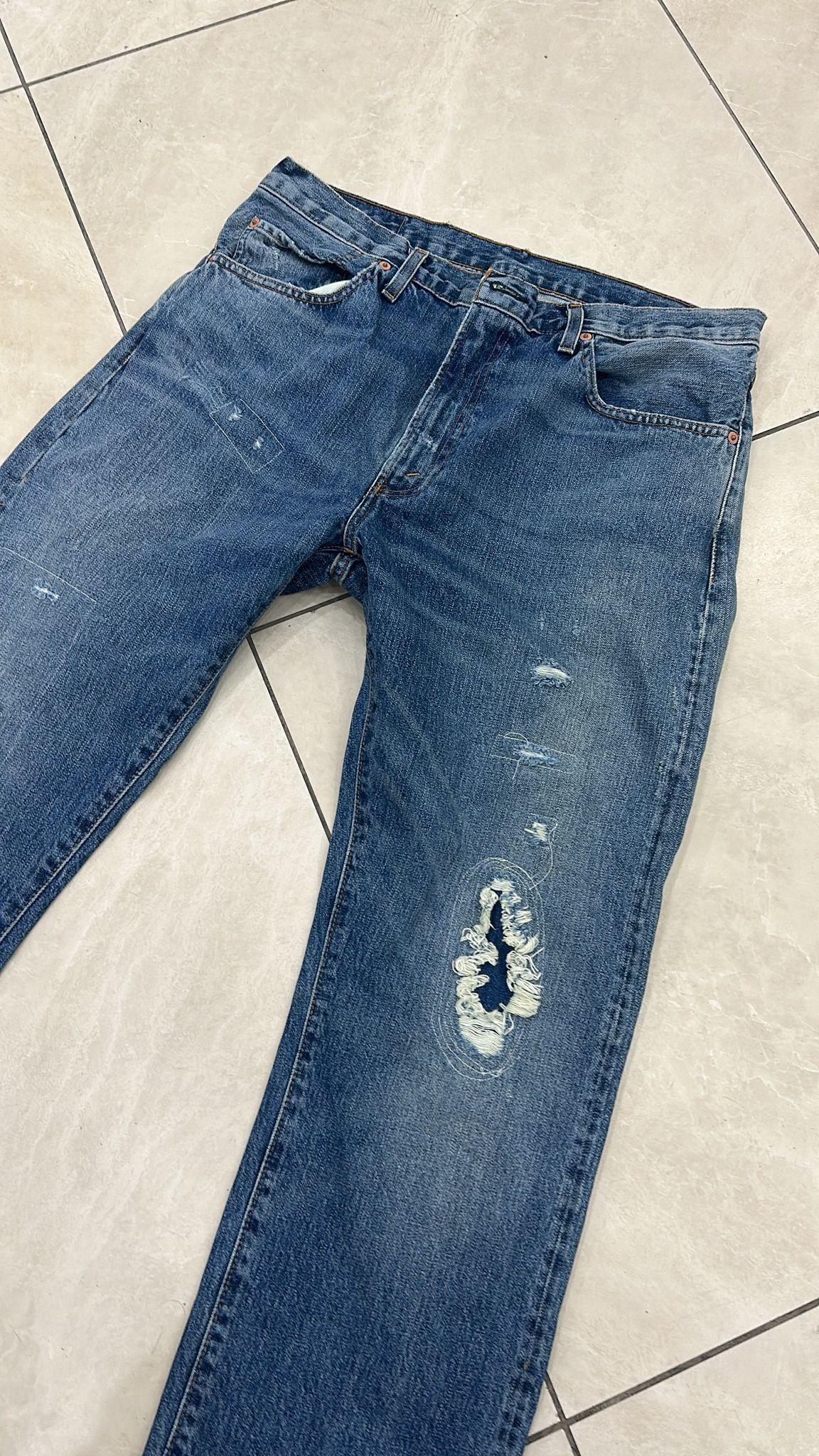 Levi's Vintage Clothing LVC Levi's Vintage Clothing 1967 505-0217 BigE Selvedge Jean Size US 36 / EU 52 - 6 Thumbnail