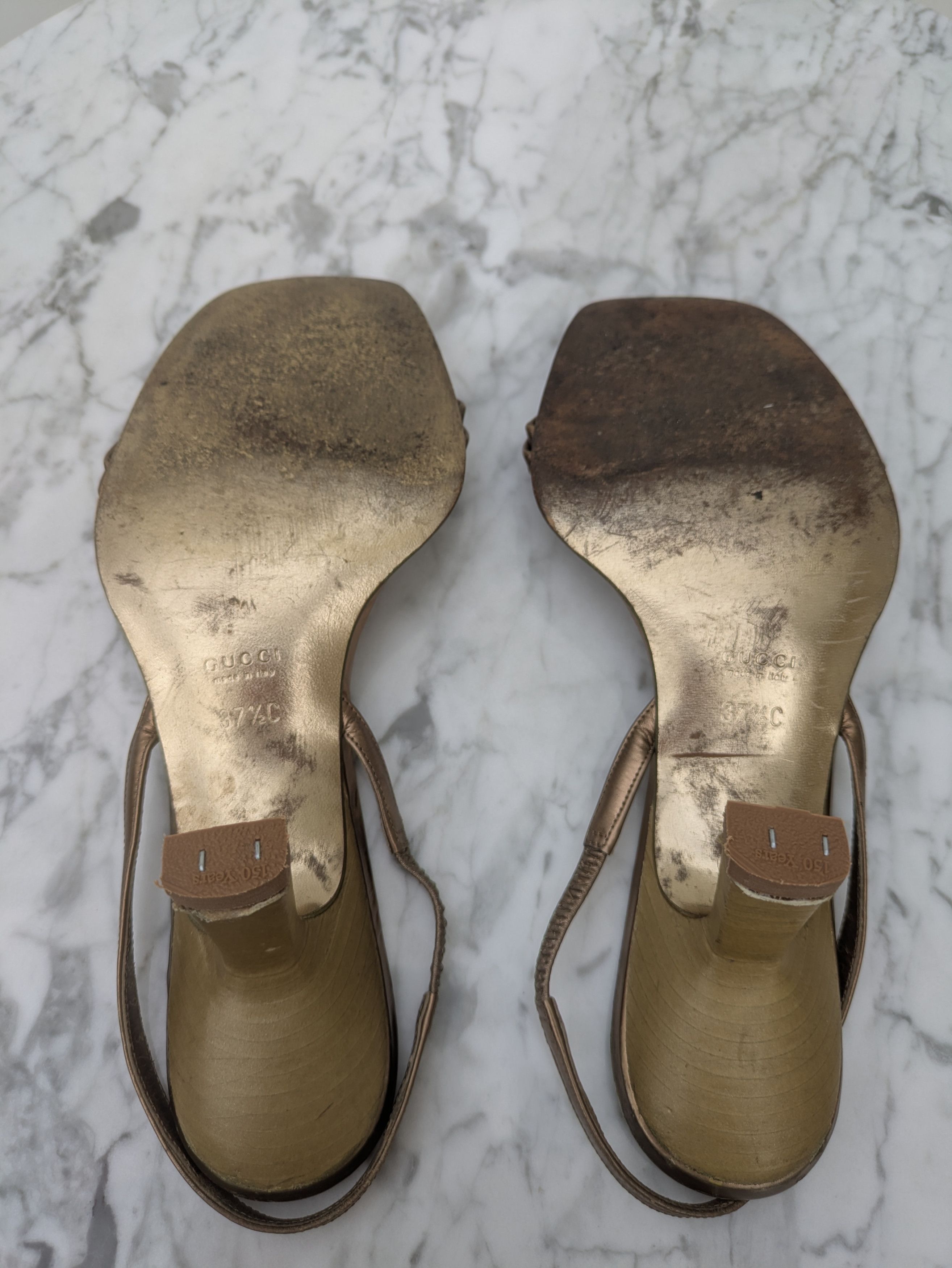 Gucci Tom Ford Gucci embellished heels Fall 2000 Collection Size US 6.5 / IT 36.5 - 7 Thumbnail
