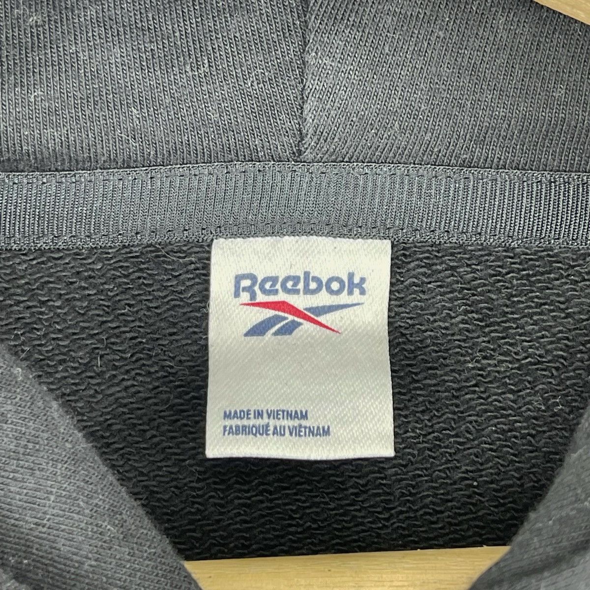 Reebok × Vintage Vintage Reebok Over Logo Sweatshirt Hoodie Size US M / EU 48-50 / 2 - 7 Thumbnail