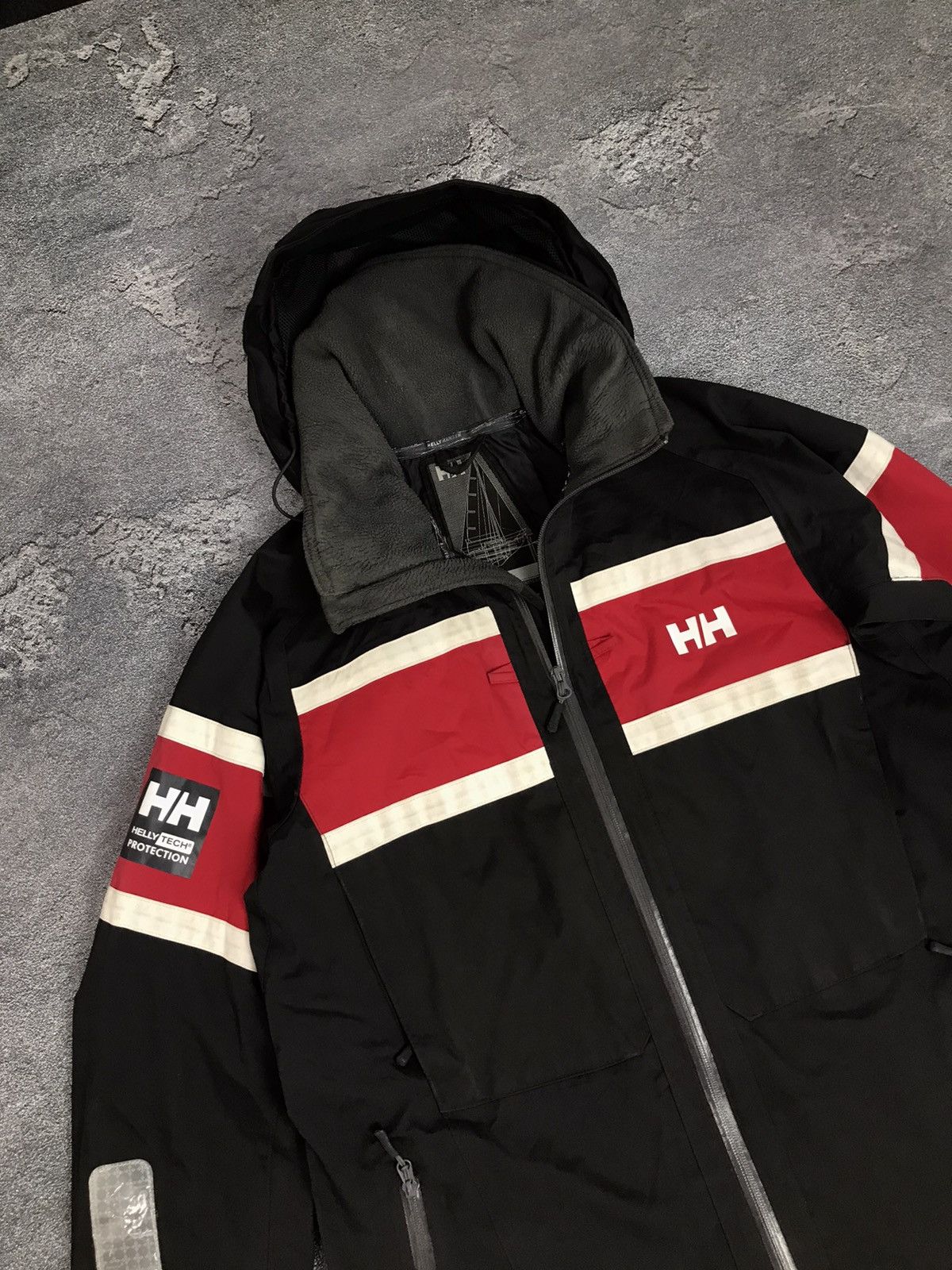 Helly Hansen Helly Hansen Windbreaker,Waterproof Hooded Jacket,Coat Size US L / EU 52-54 / 3 - 2 Thumbnail