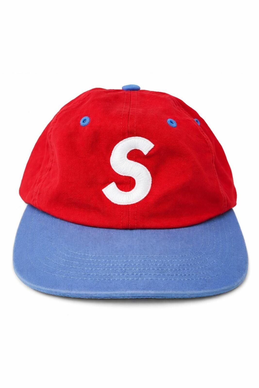 Supreme Supreme 2-Tone S Logo 6-Panel (Stone) | Grailed
