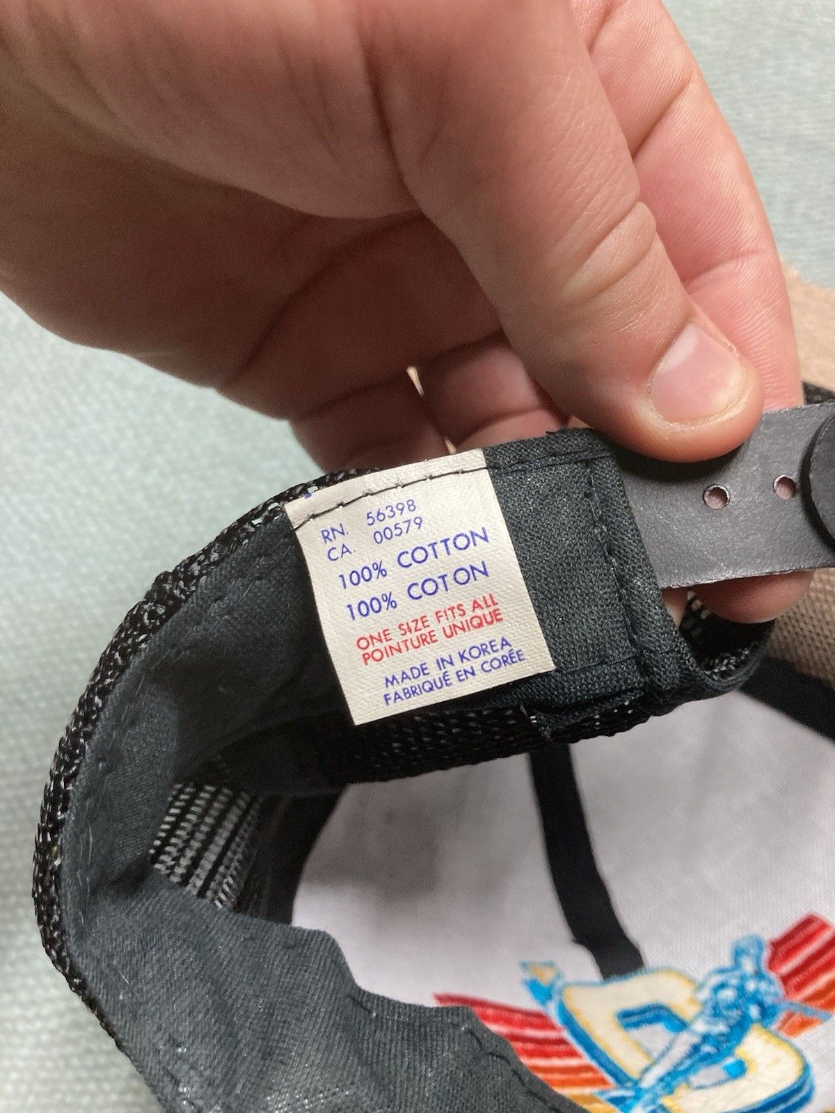 Vintage vtg 80s trucker hat O’Brien skis black corduroy NOS SnapBack Size ONE SIZE - 6 Thumbnail