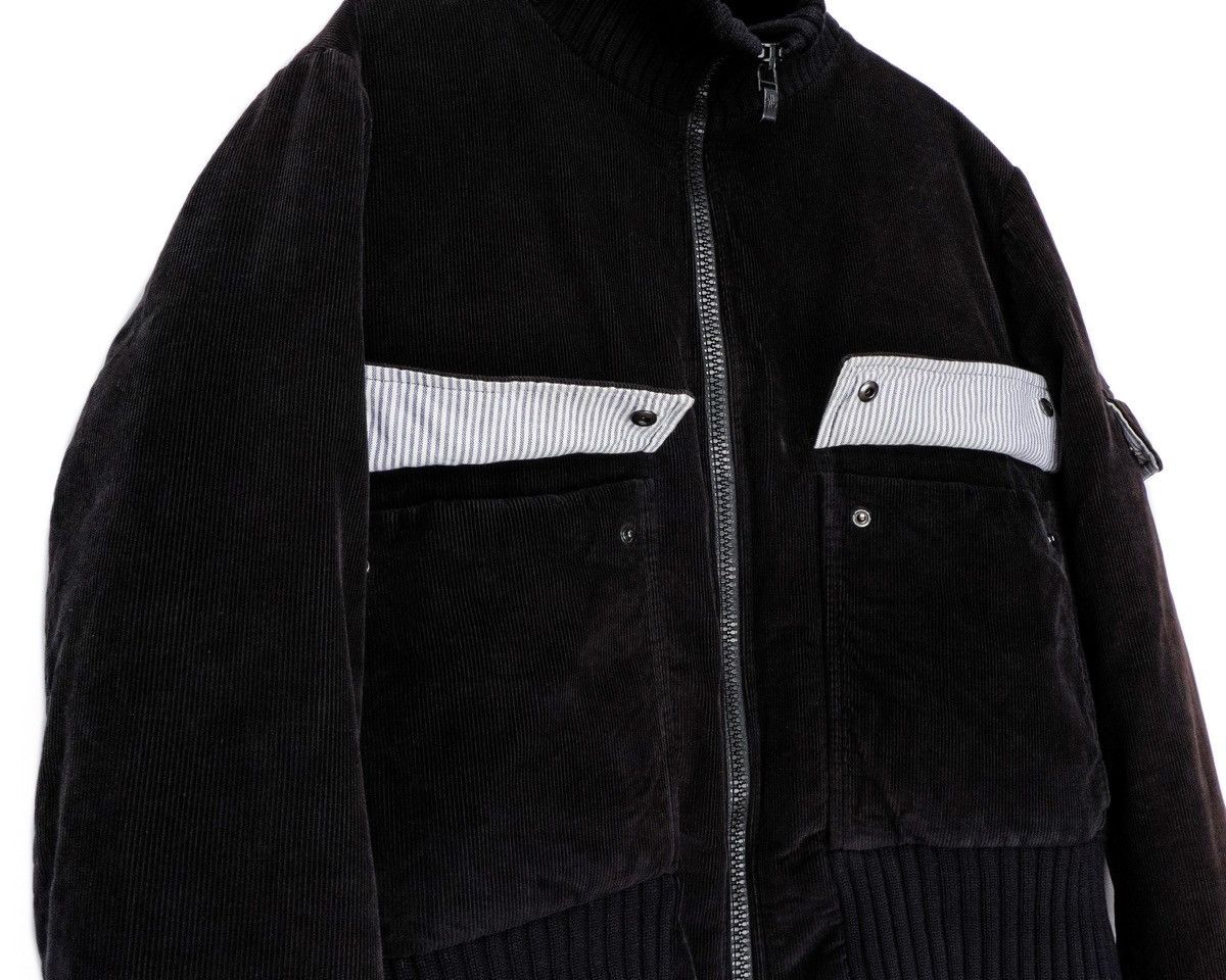Moncler Moncler Gamme Bleu Corduroy Dark Brown Puffer Down Jacket Size US M / EU 48-50 / 2 - 9 Thumbnail